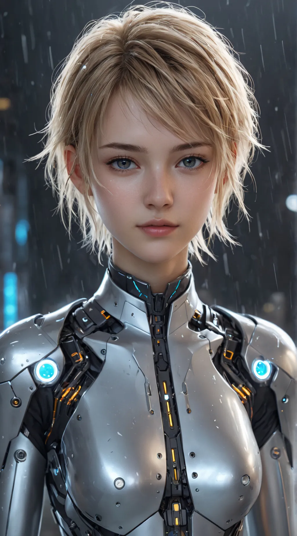 ai character: Gleam background