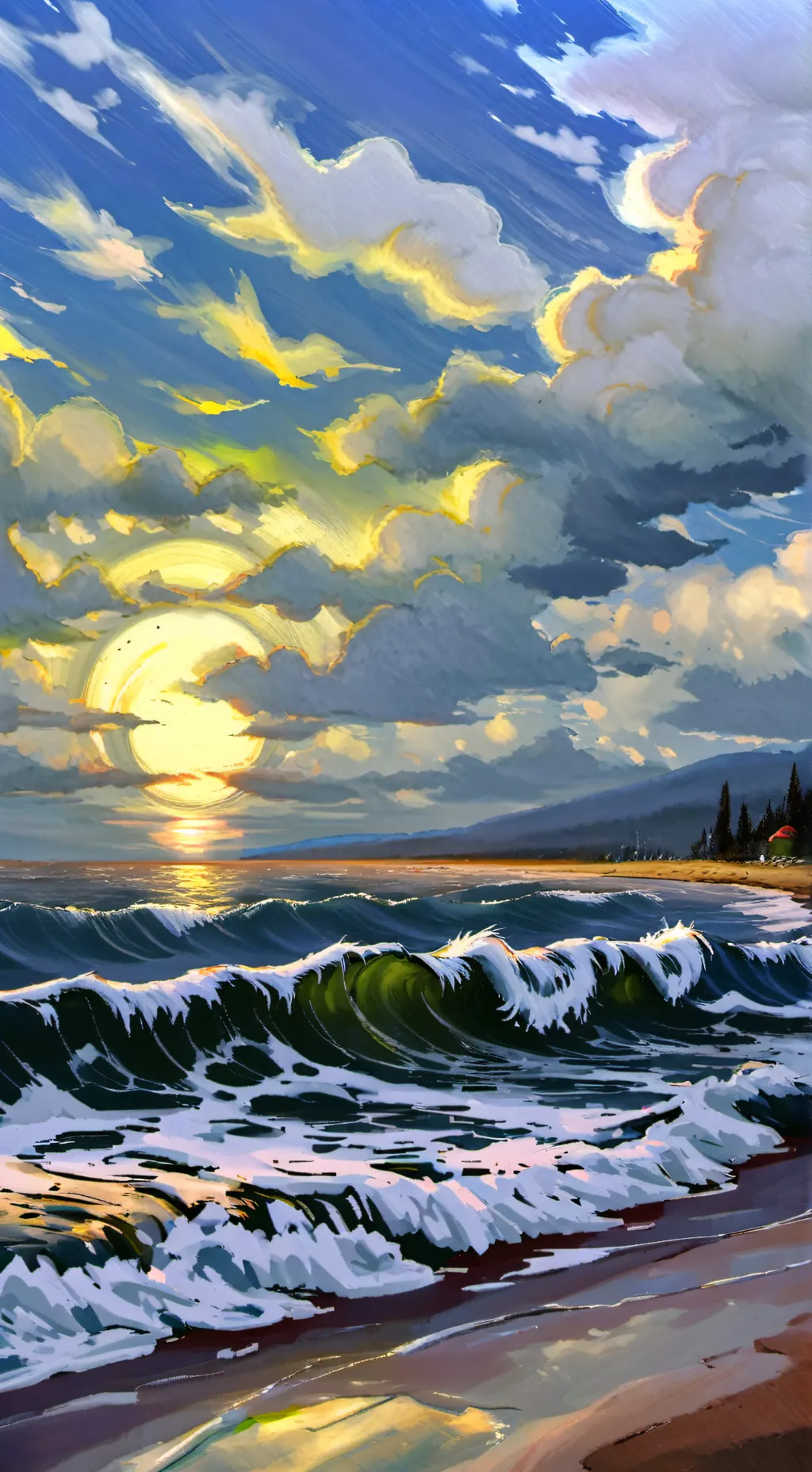 ai character: wild west world background