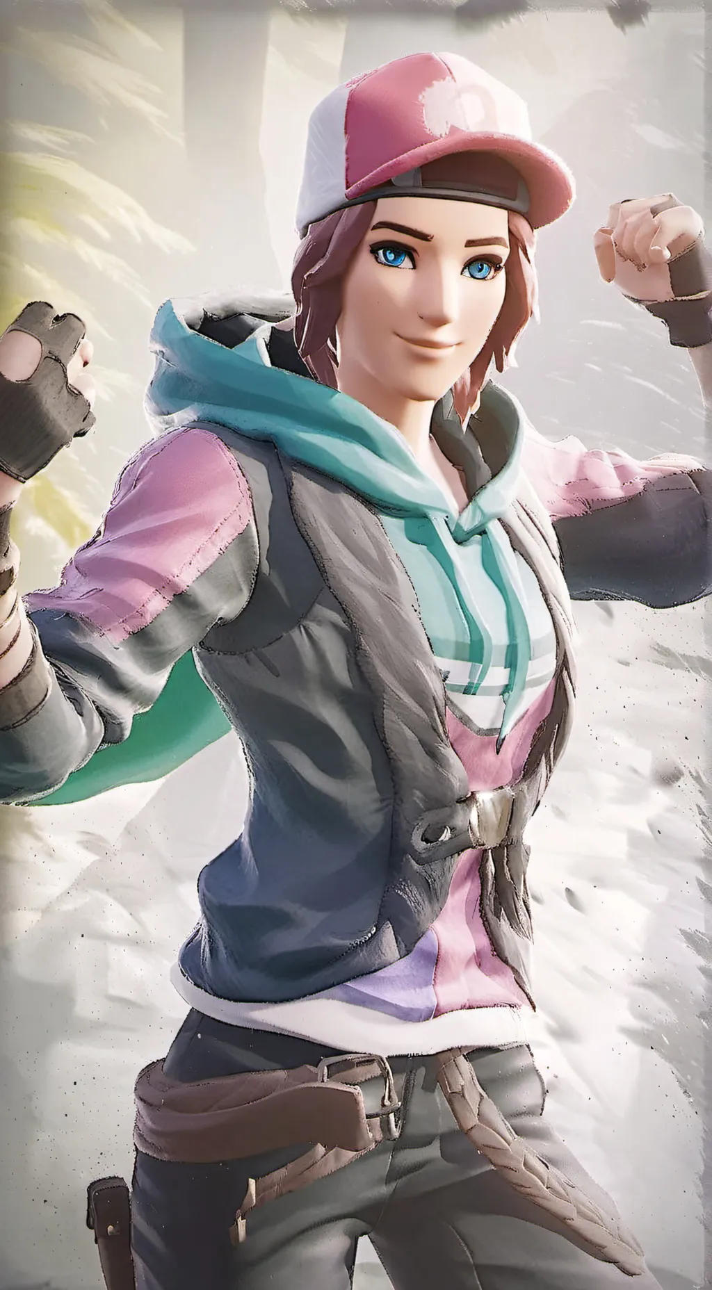 ai character: LoserFruit  background