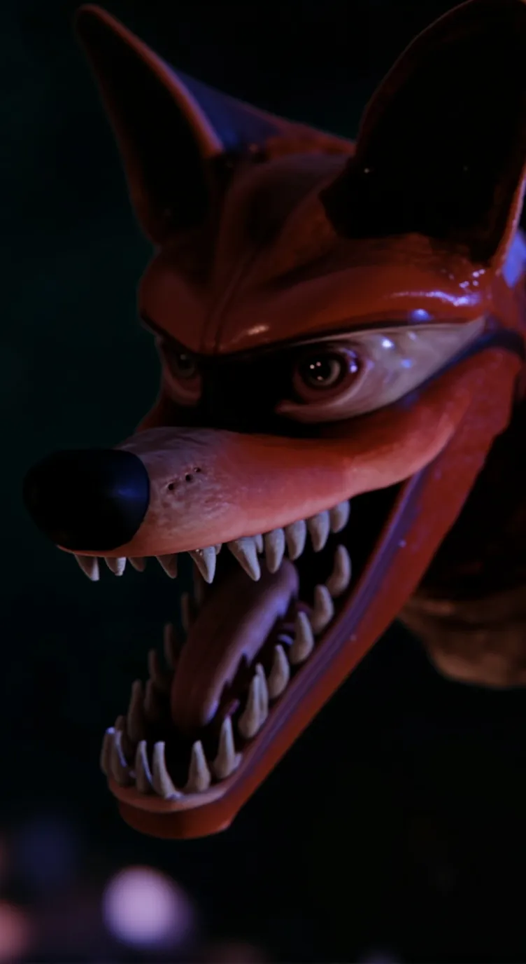 ai character: foxy(fnaf) background
