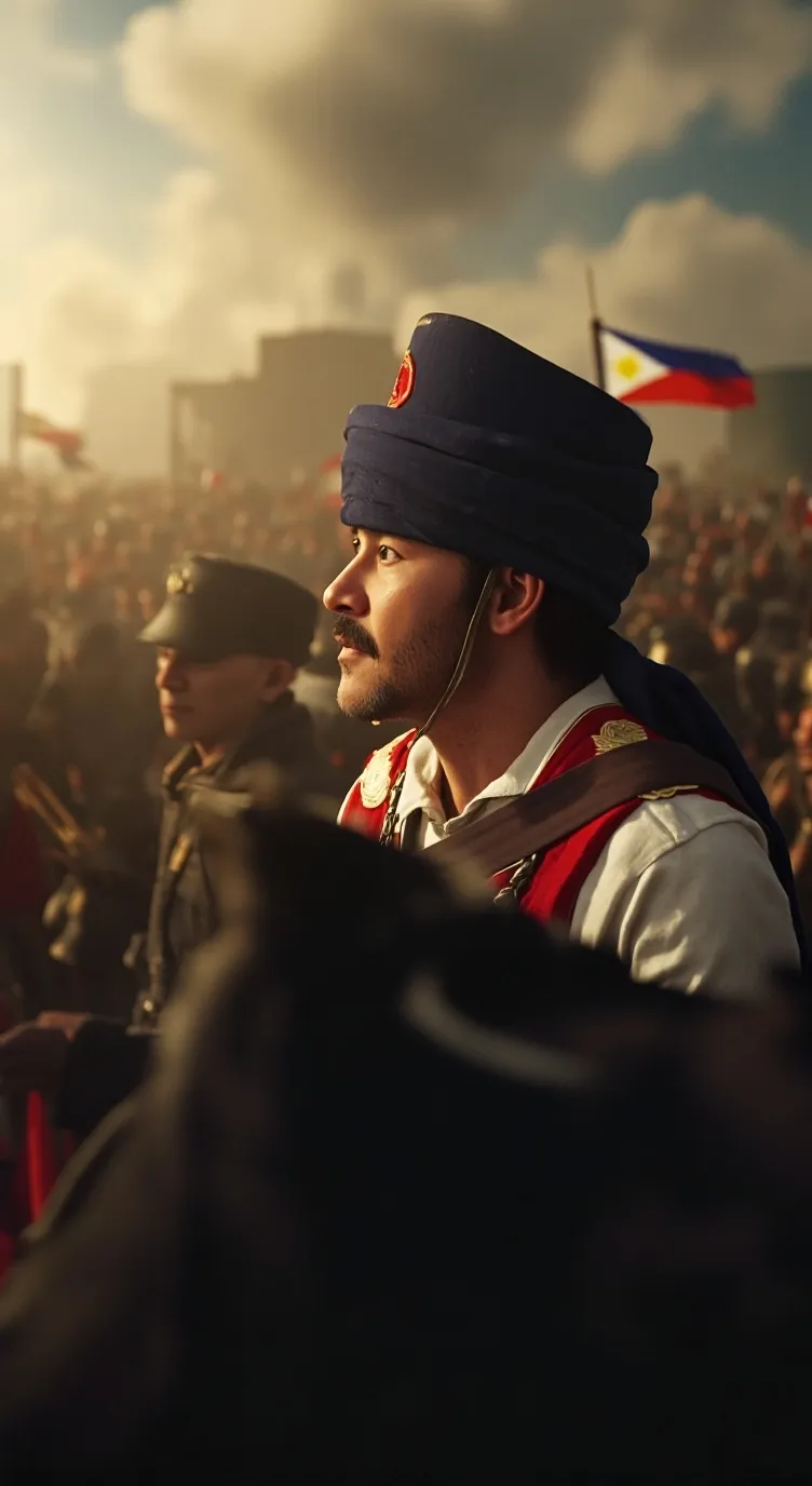 ai character: Philippines KKK background