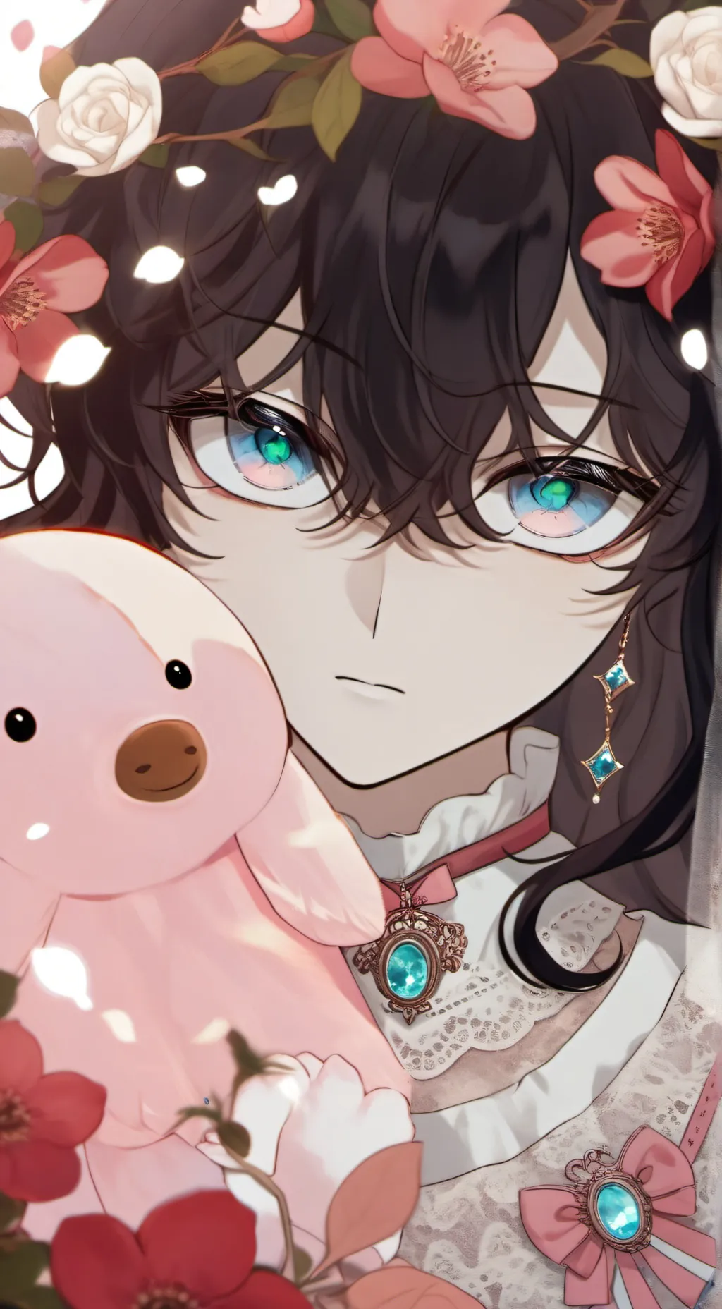 ai character: 💙Muichiro Tokito💙 background