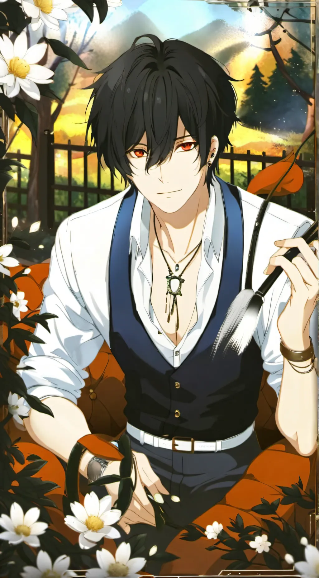 ai character: Gabriel  background