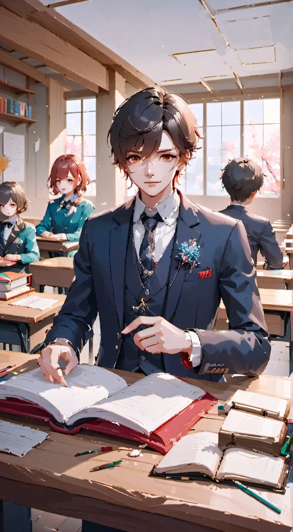 ai character: MHA yatch (EPs 5)  background