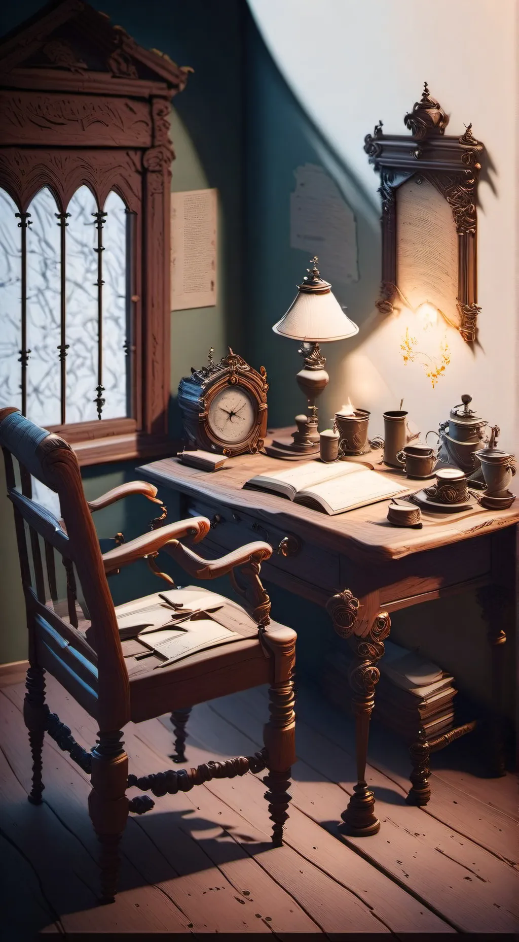 ai character: b bobby d d d dody background