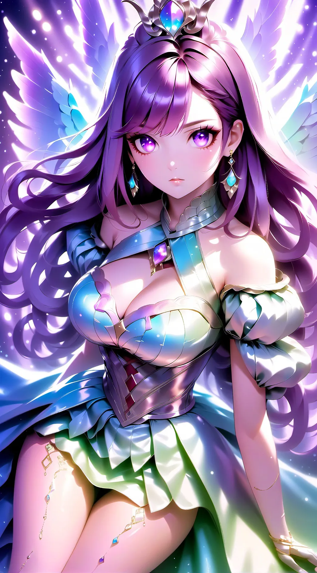 ai character: Angel-Like Being background