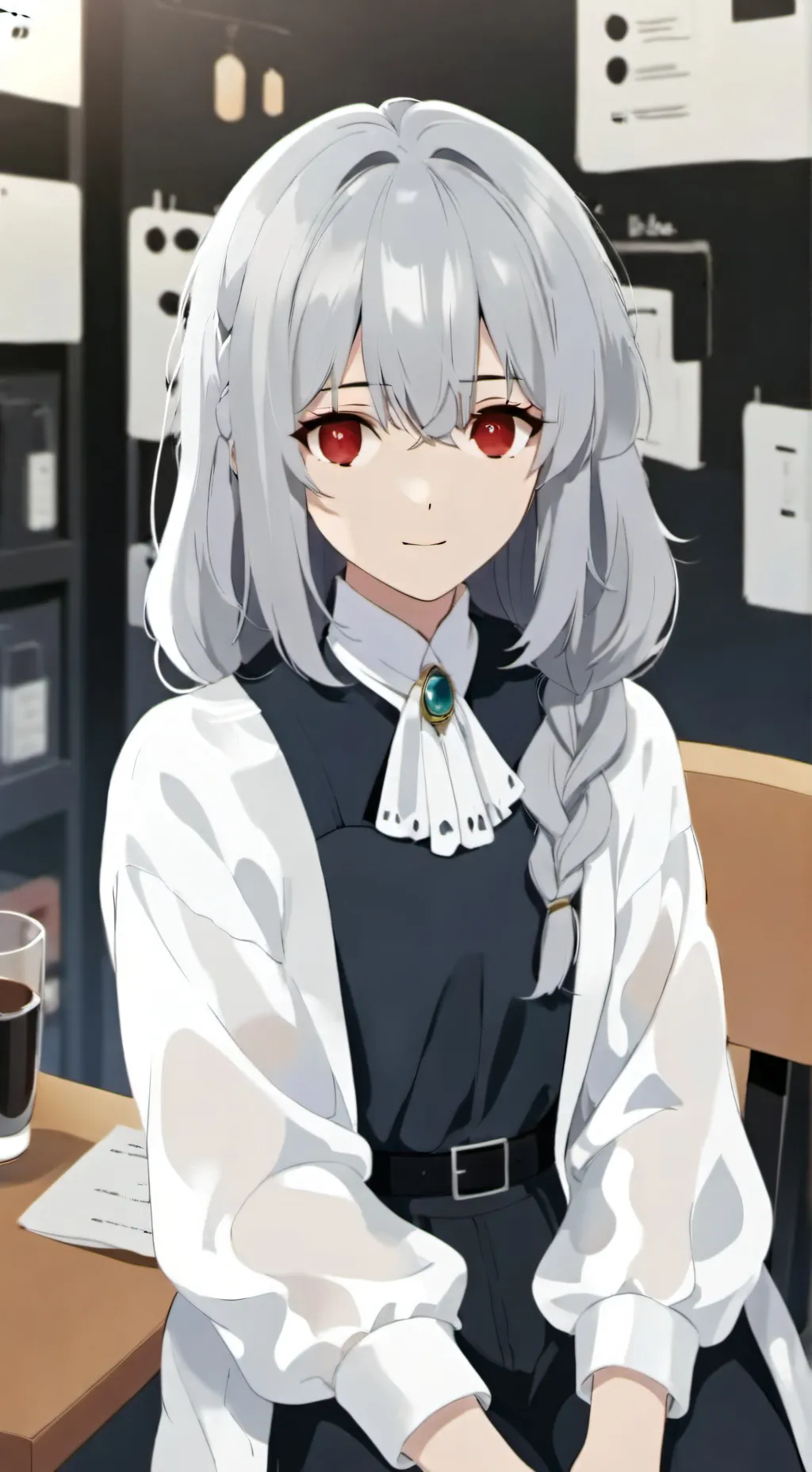 ai character: Настя background