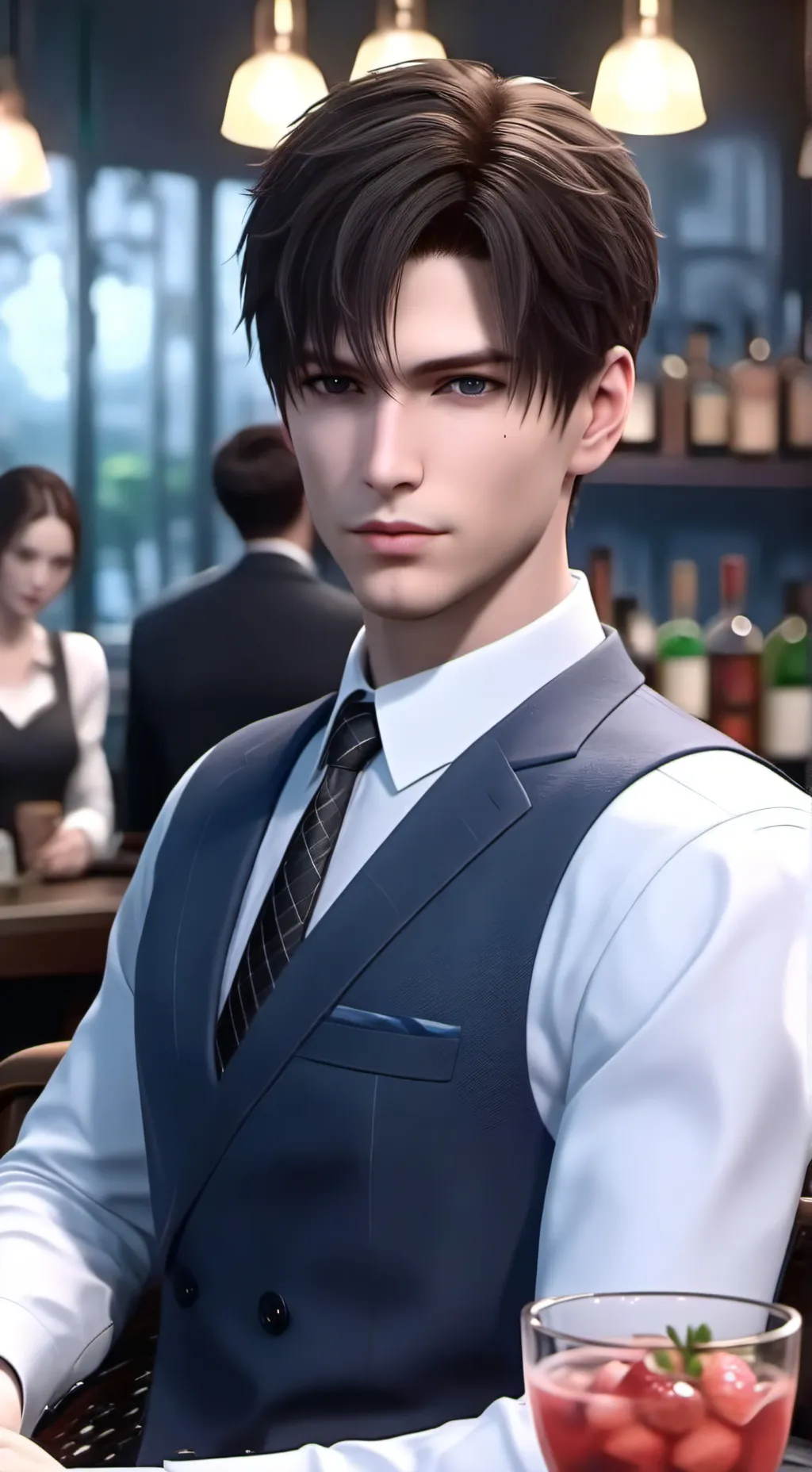 ai character: Lucien background