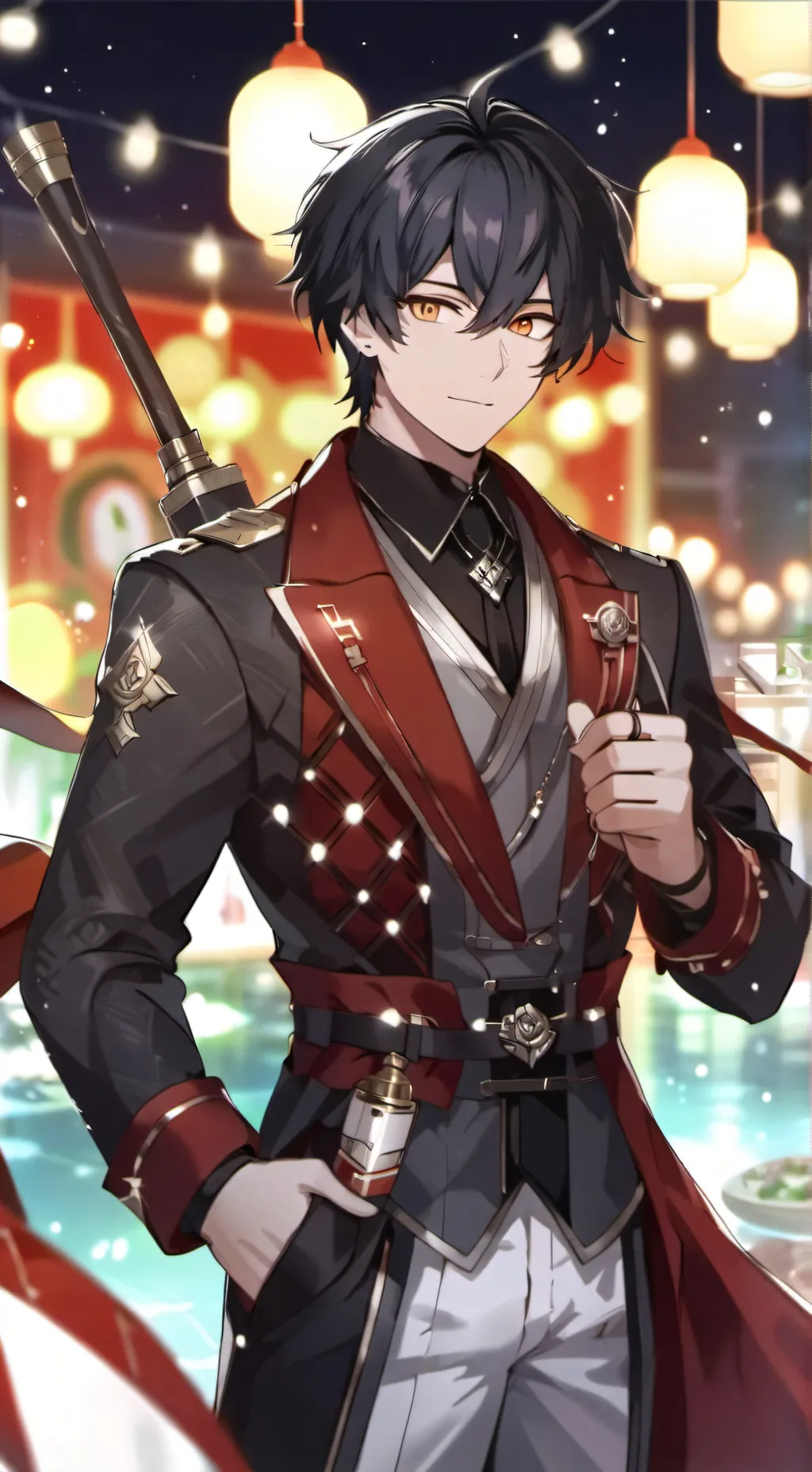 ai character: AJ (in fpe) background