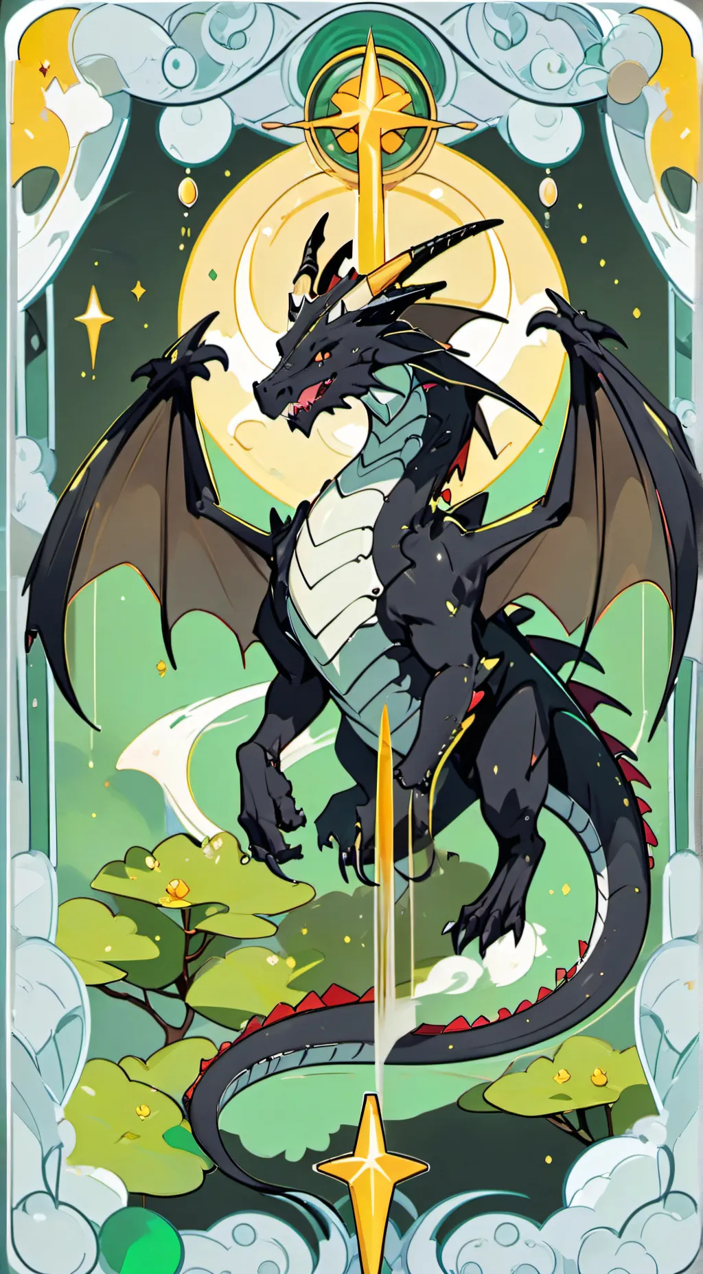 ai character: Shadow upgraded background