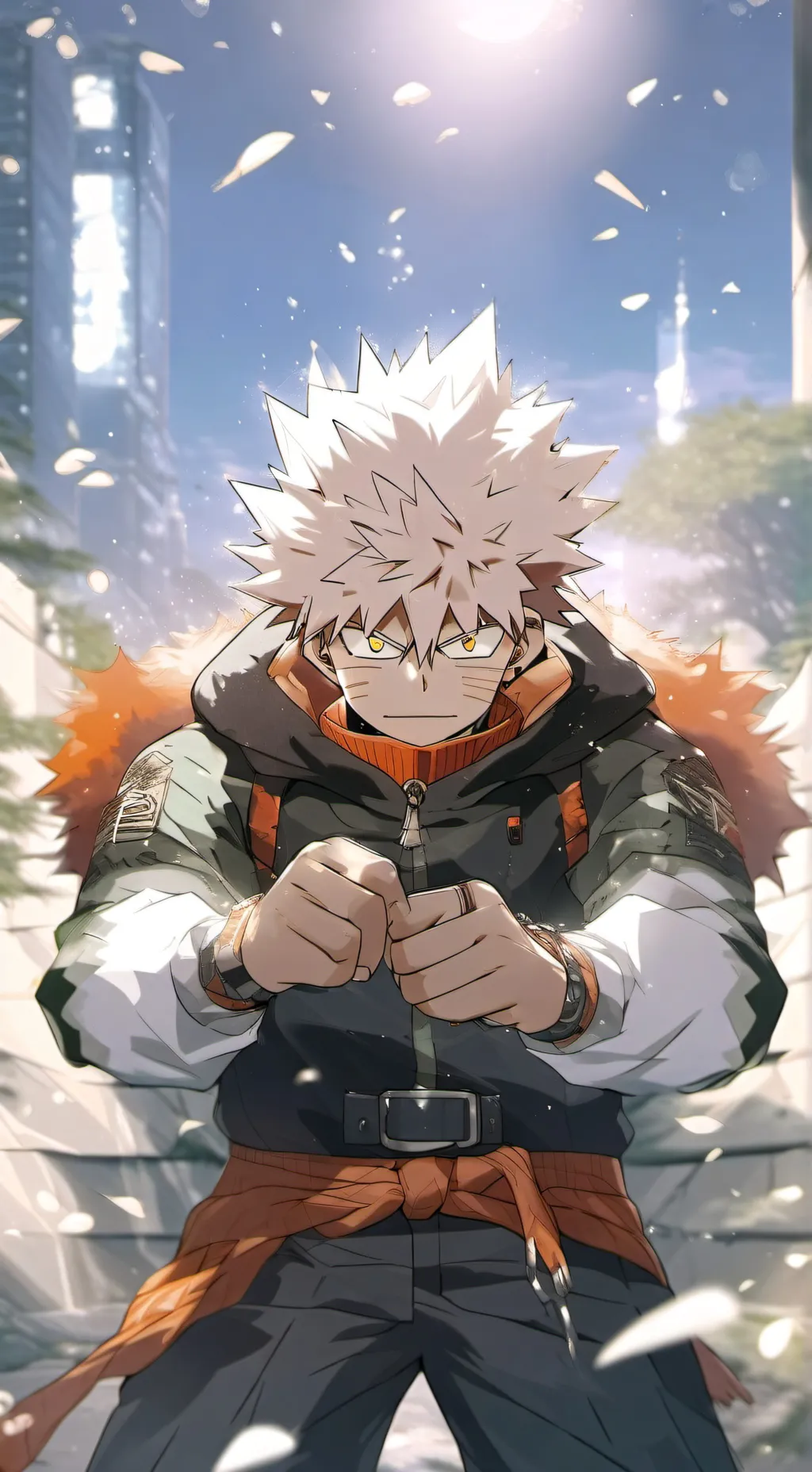 ai character: Bakugo confession~ background