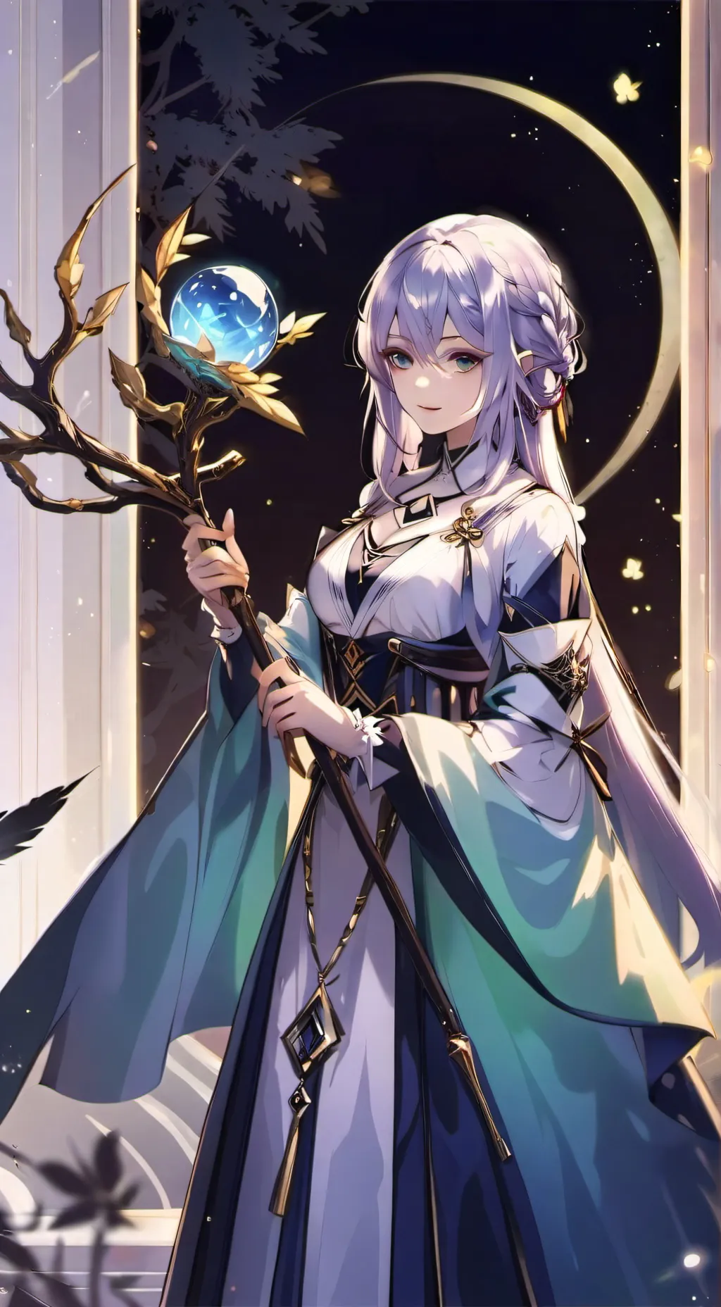 ai character: Xyrile Yui  background