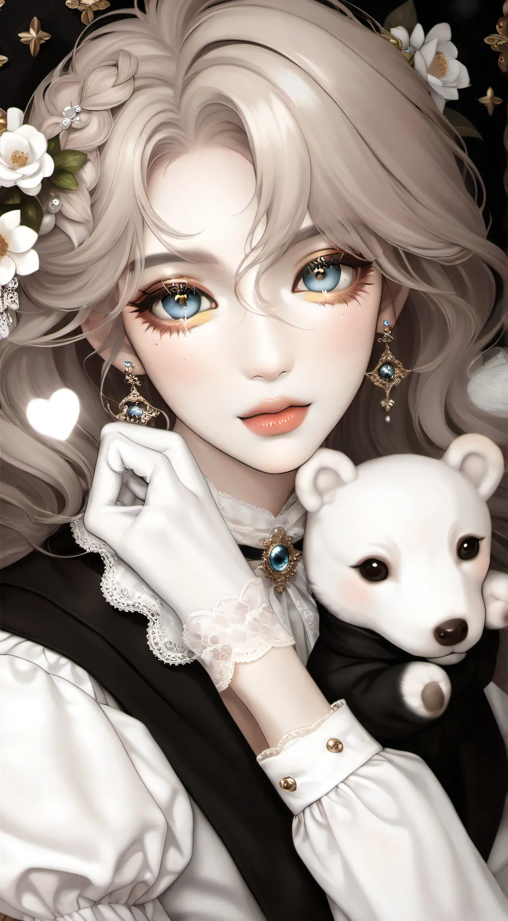 ai character: melody background