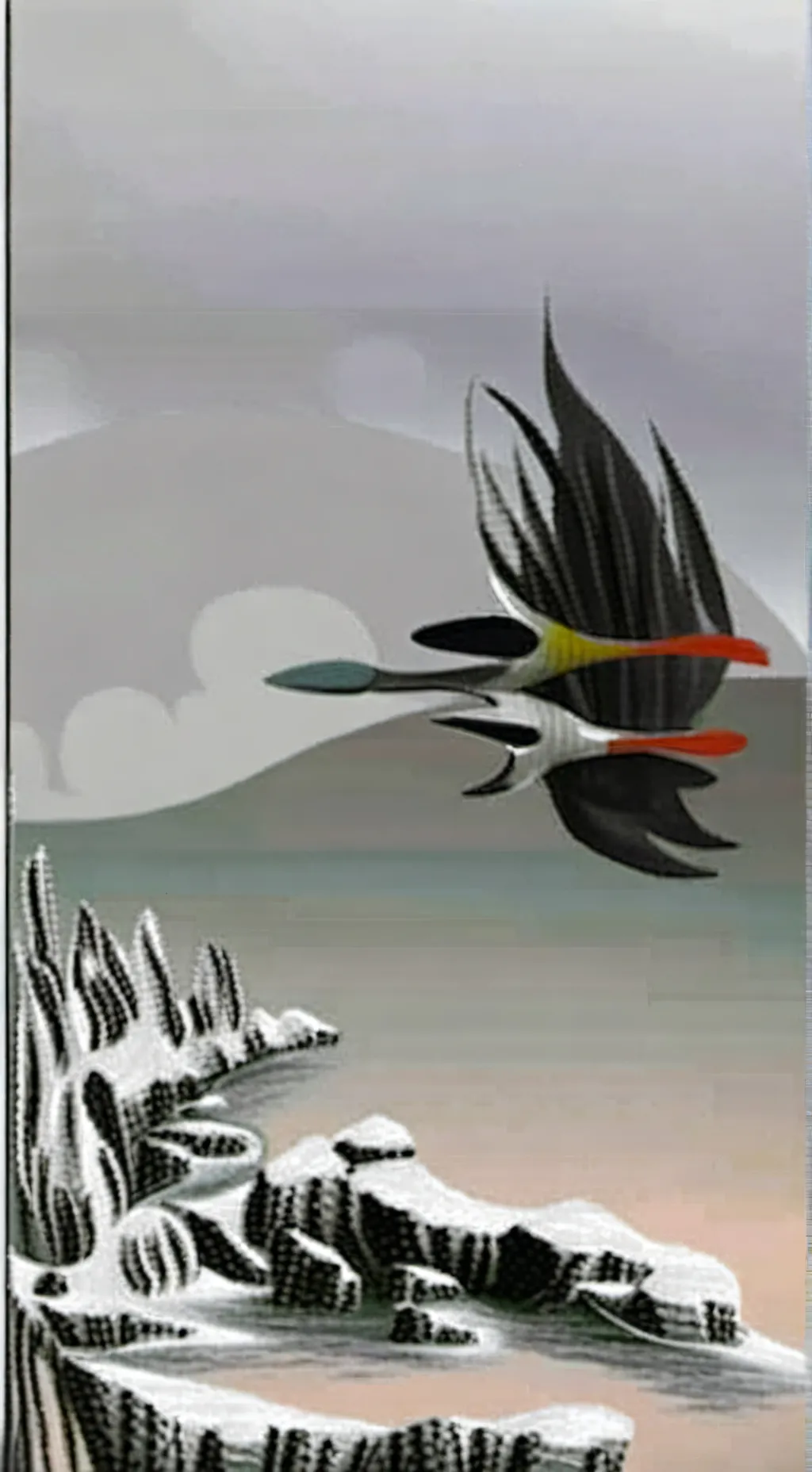 ai character: fork background