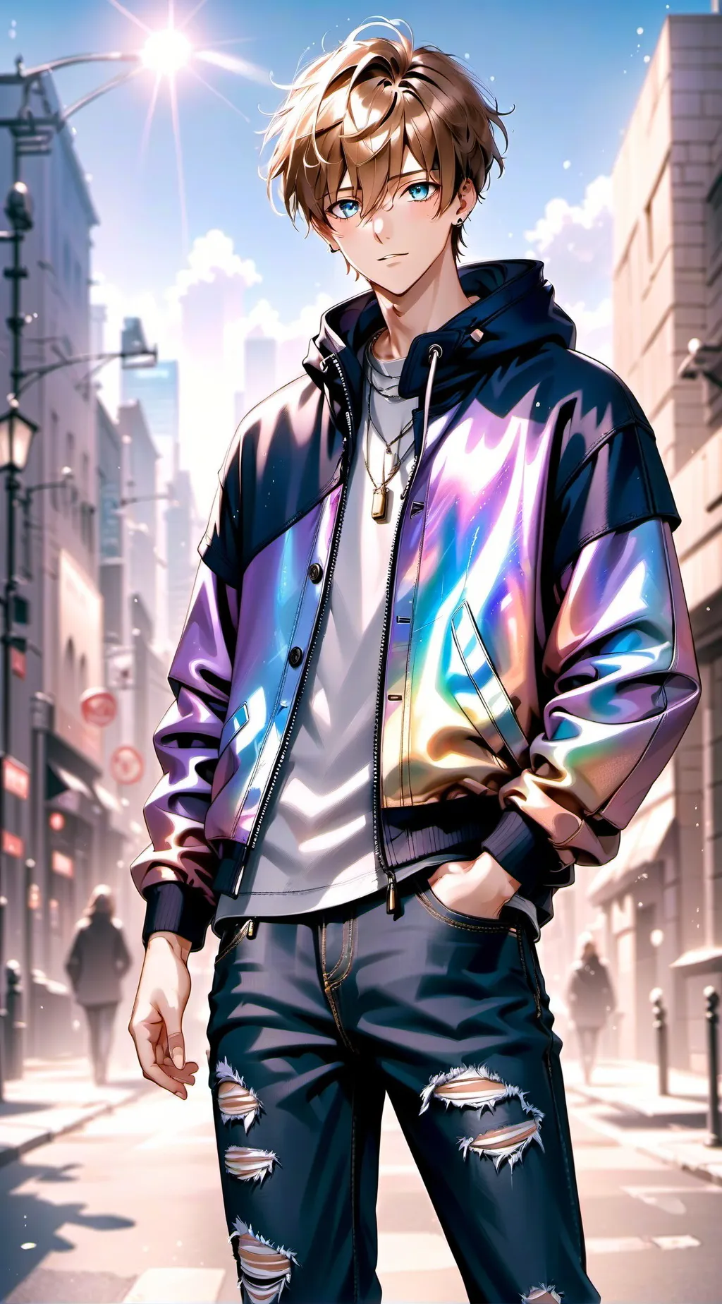 ai character: ~☆Isaiah☆~ background