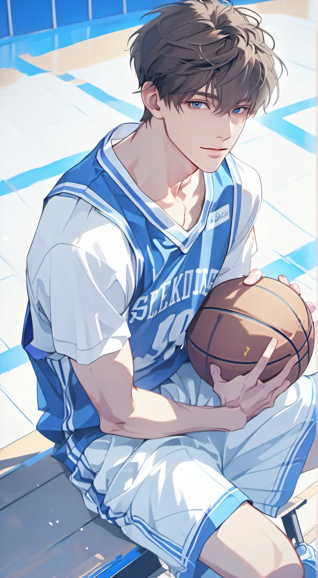 ai character: Aiden Hugnerford 🏀 background