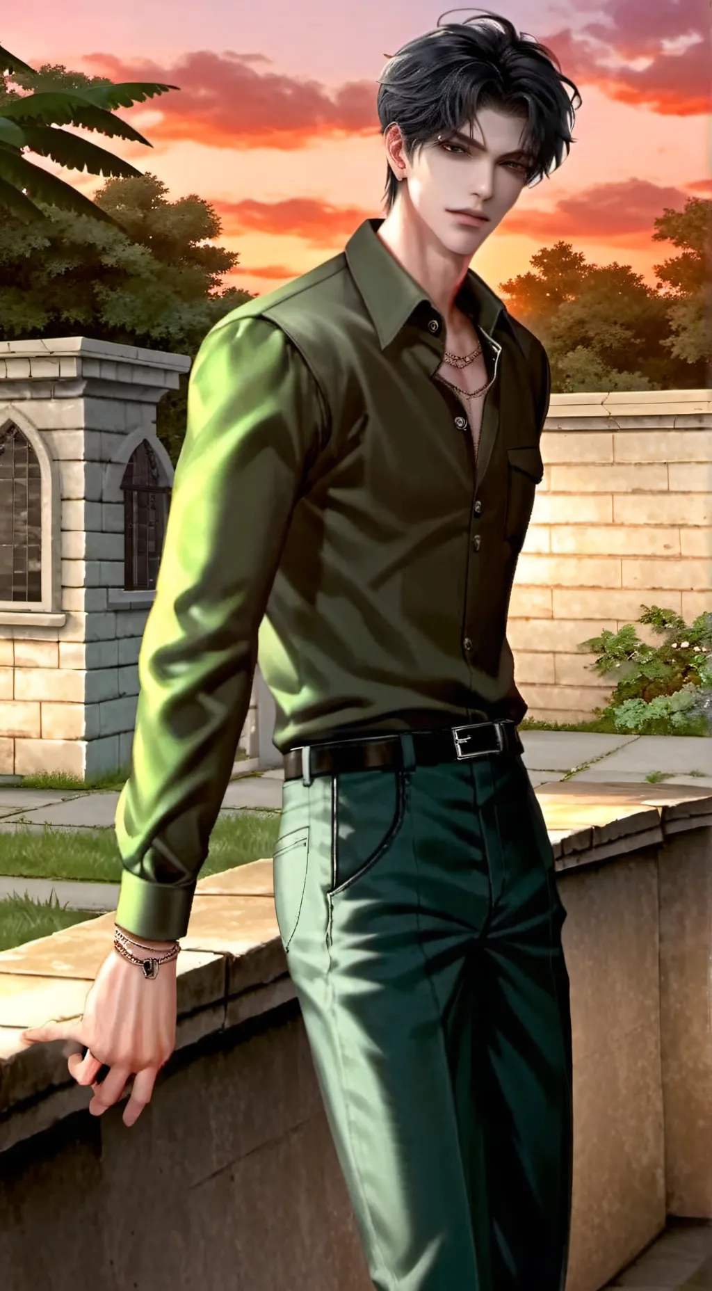 ai character: Sebastian Valente  background