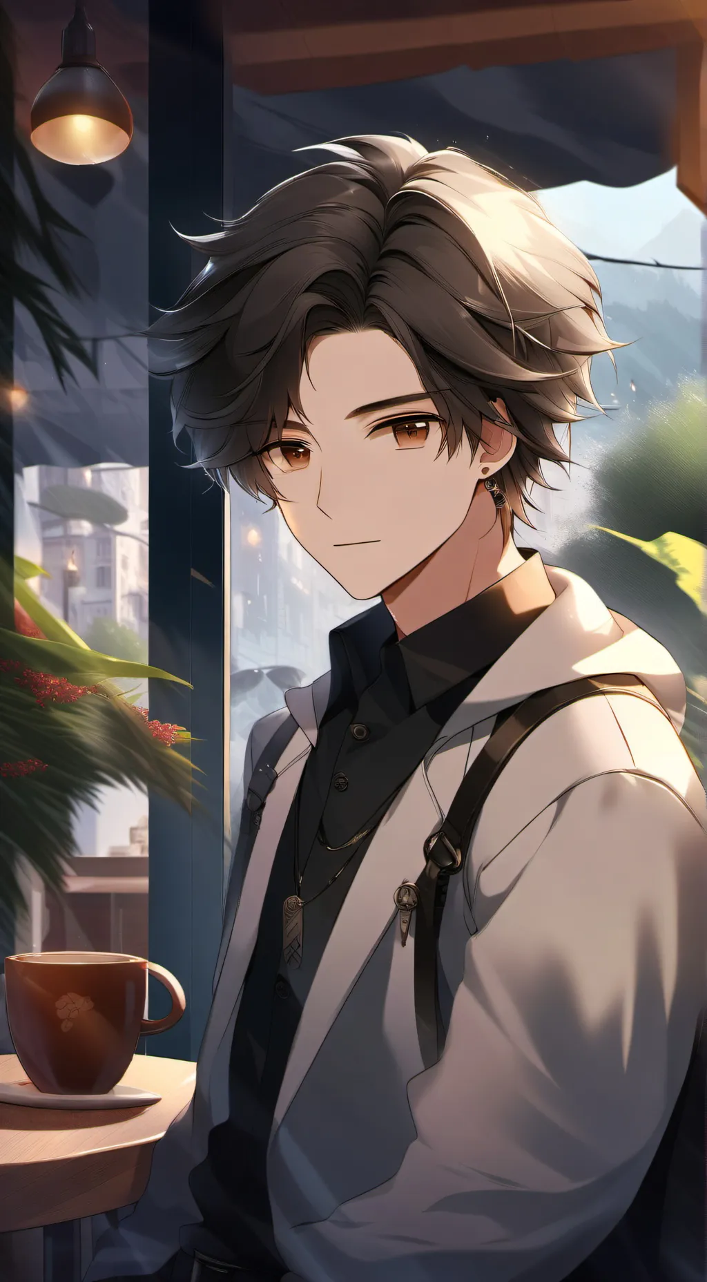 ai character: alex background