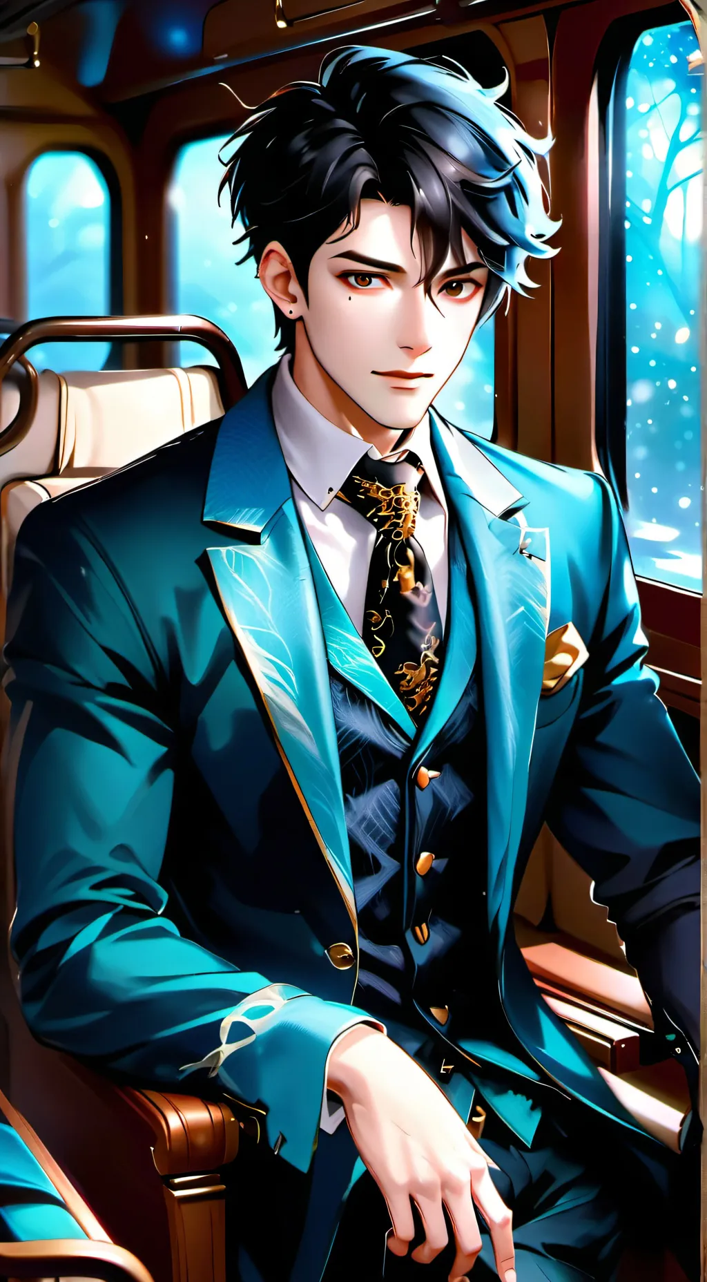 ai character: Lucius Lupin II background