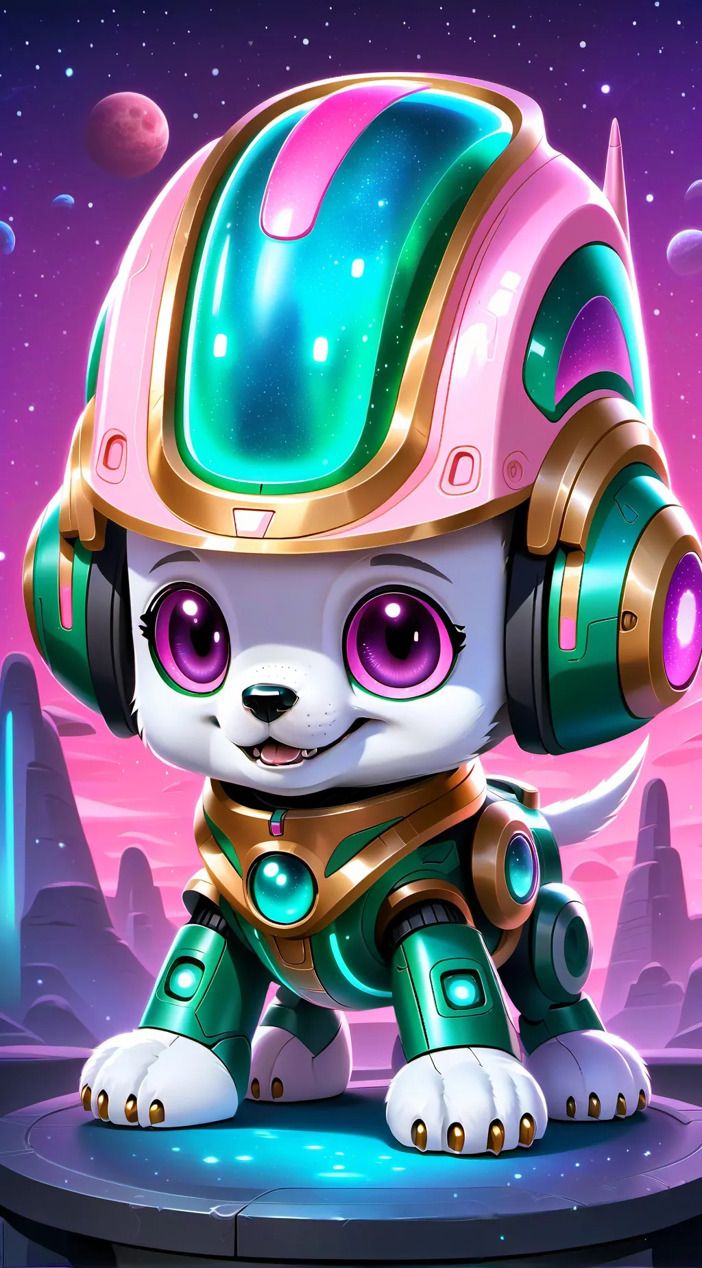 ai character: Astrid  background