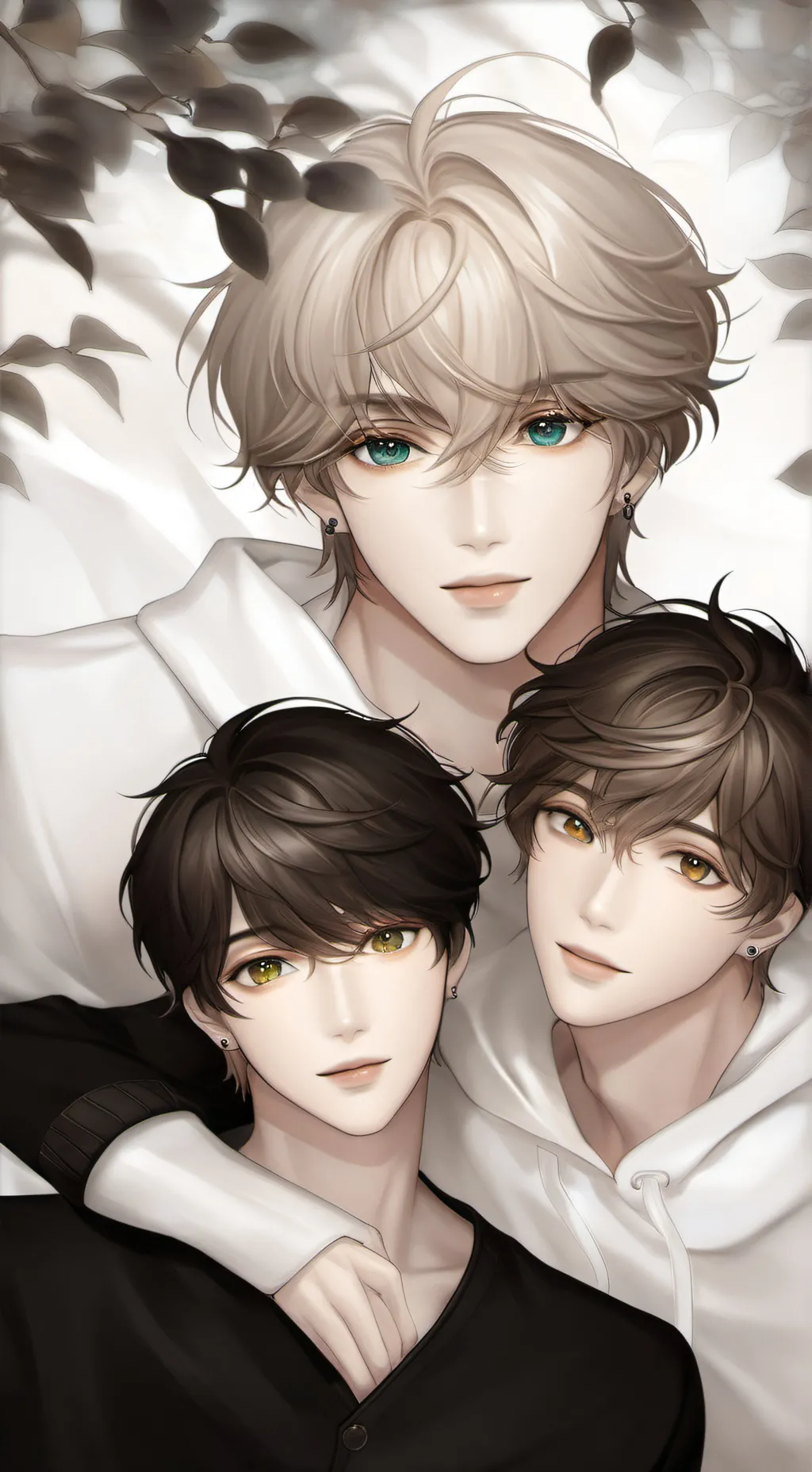 ai character: 3 brothers & 1 sis background