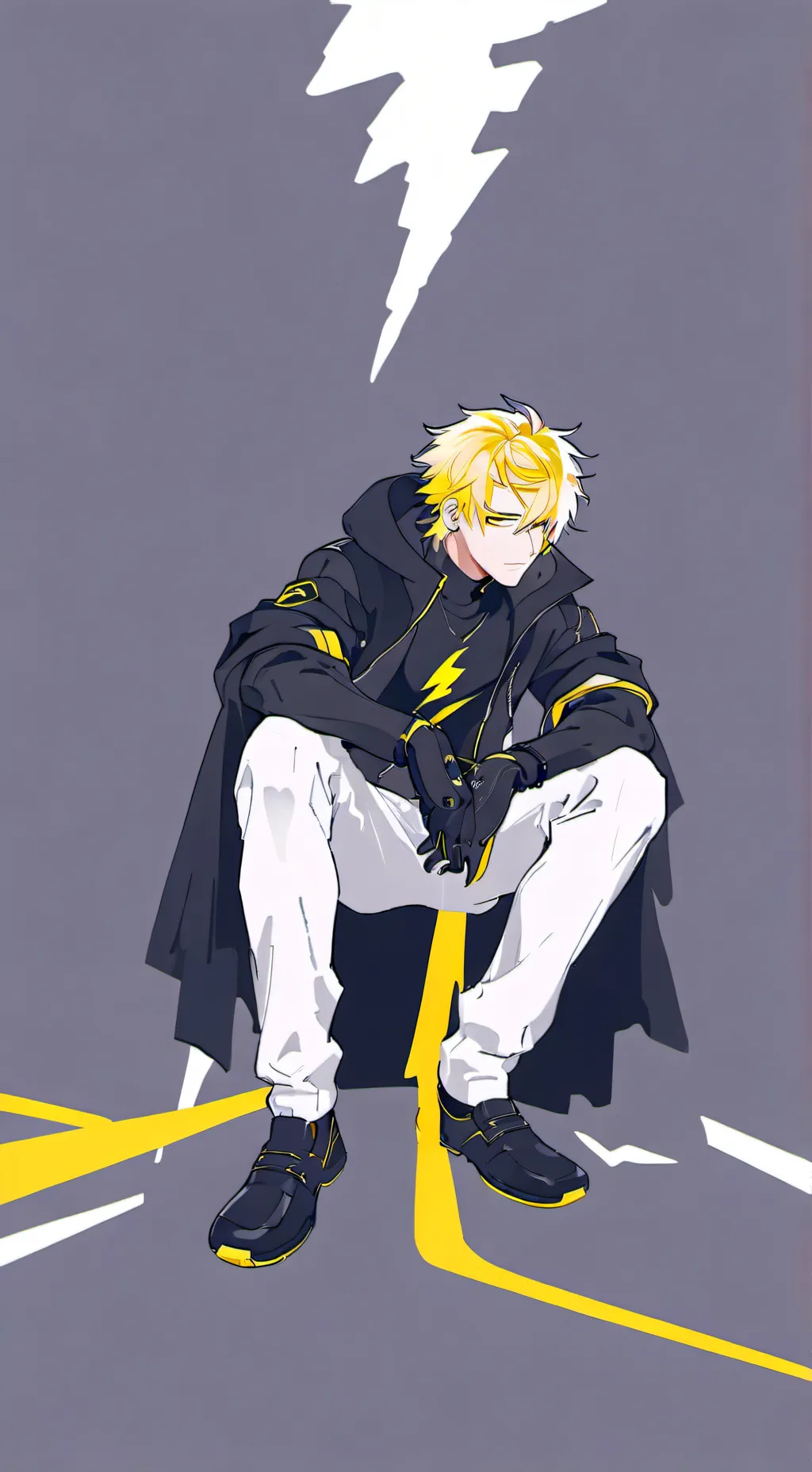 ai character: MHA denki likes u? background