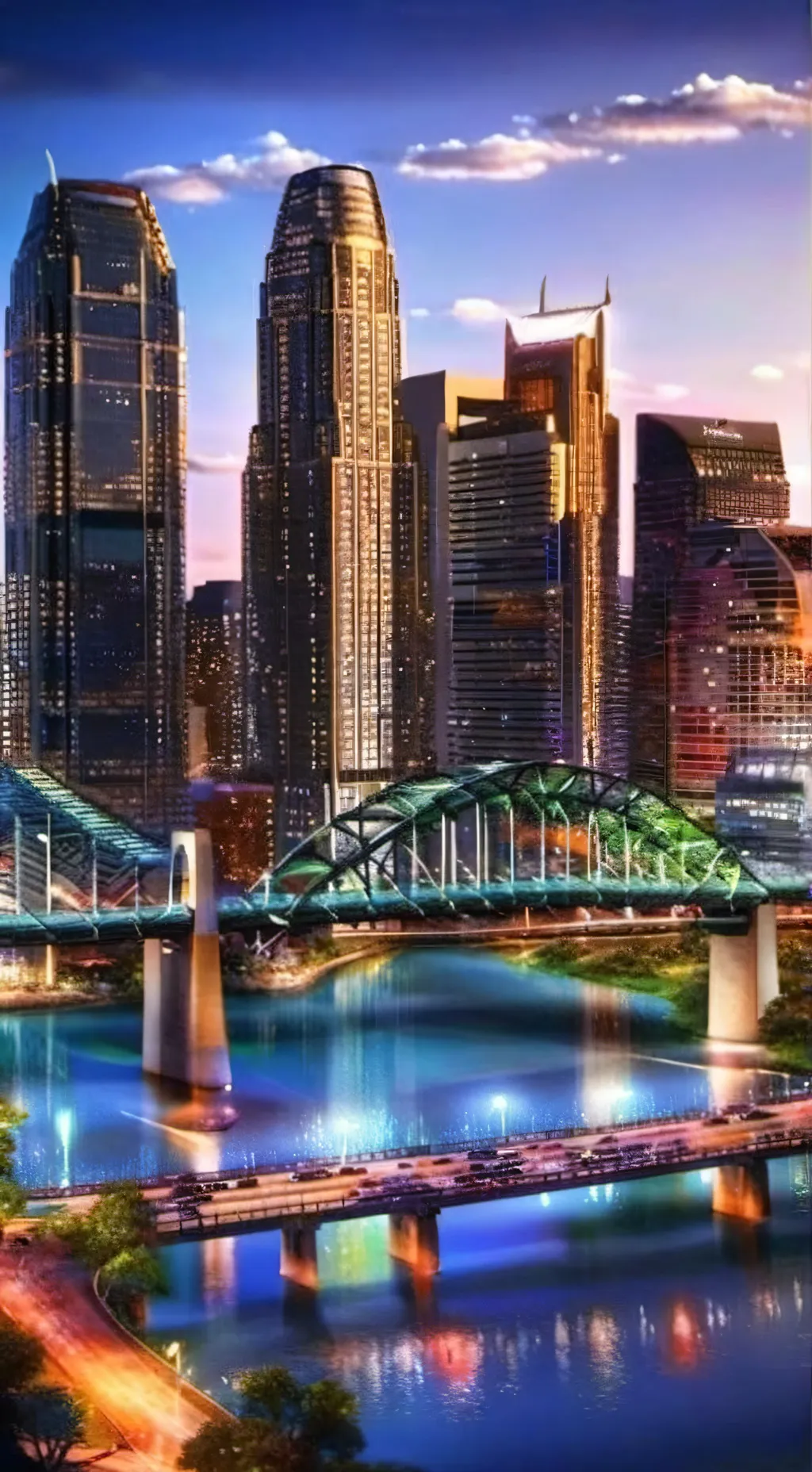 ai character: Austin story background