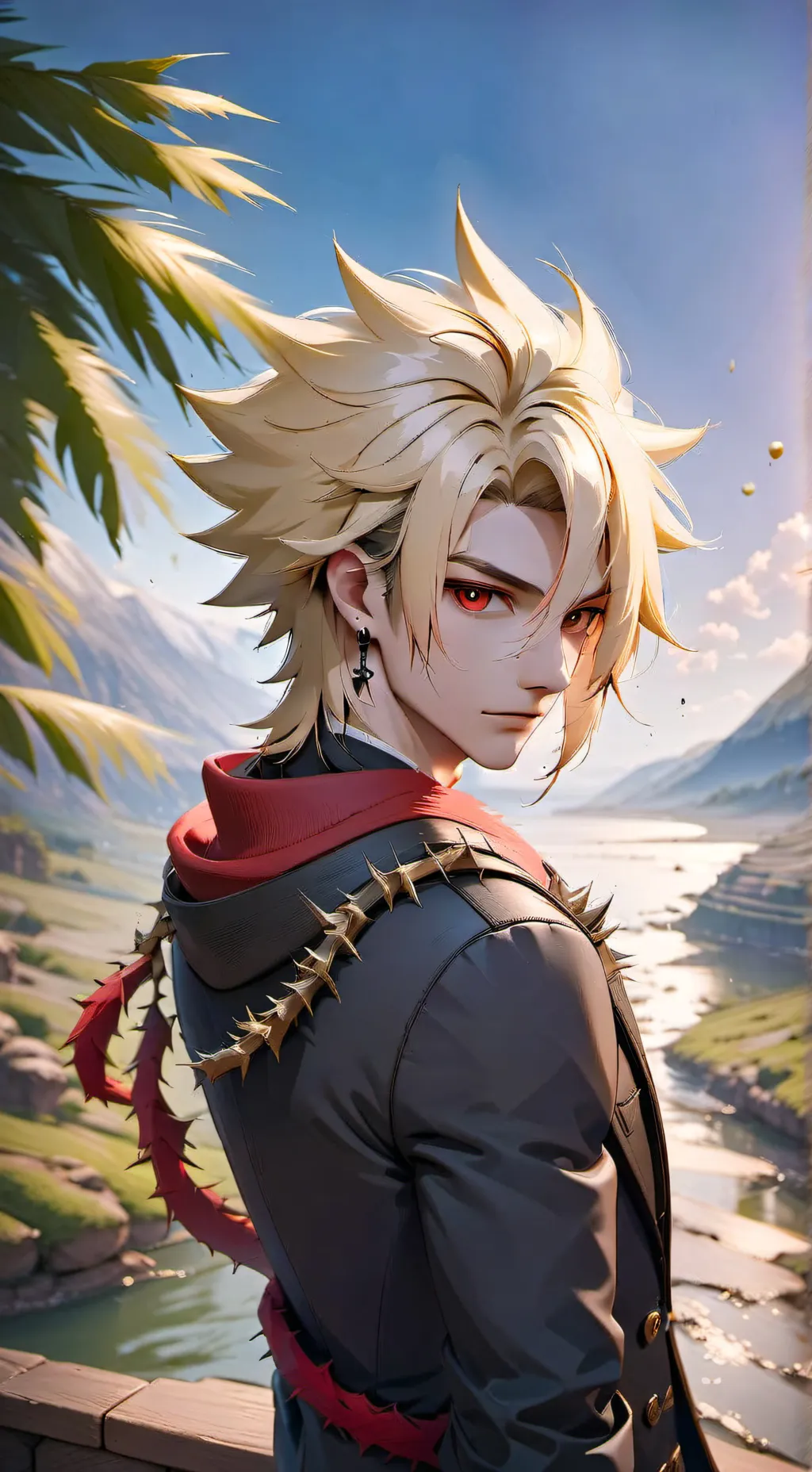 ai character: MHA eye color 💖💔 background