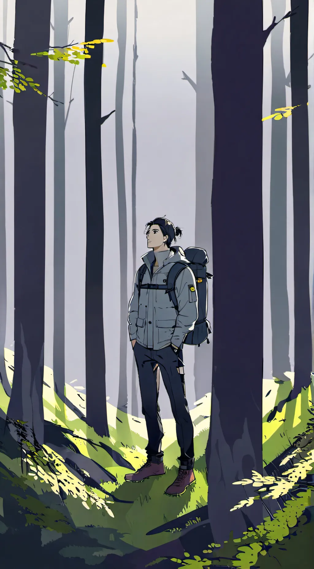 ai character: Neon  background