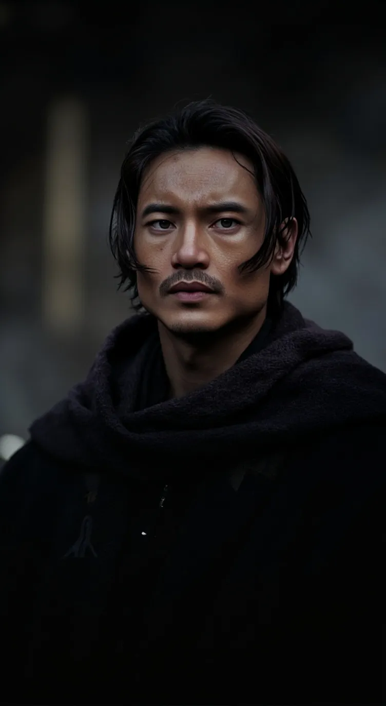 ai character: The Stranger background