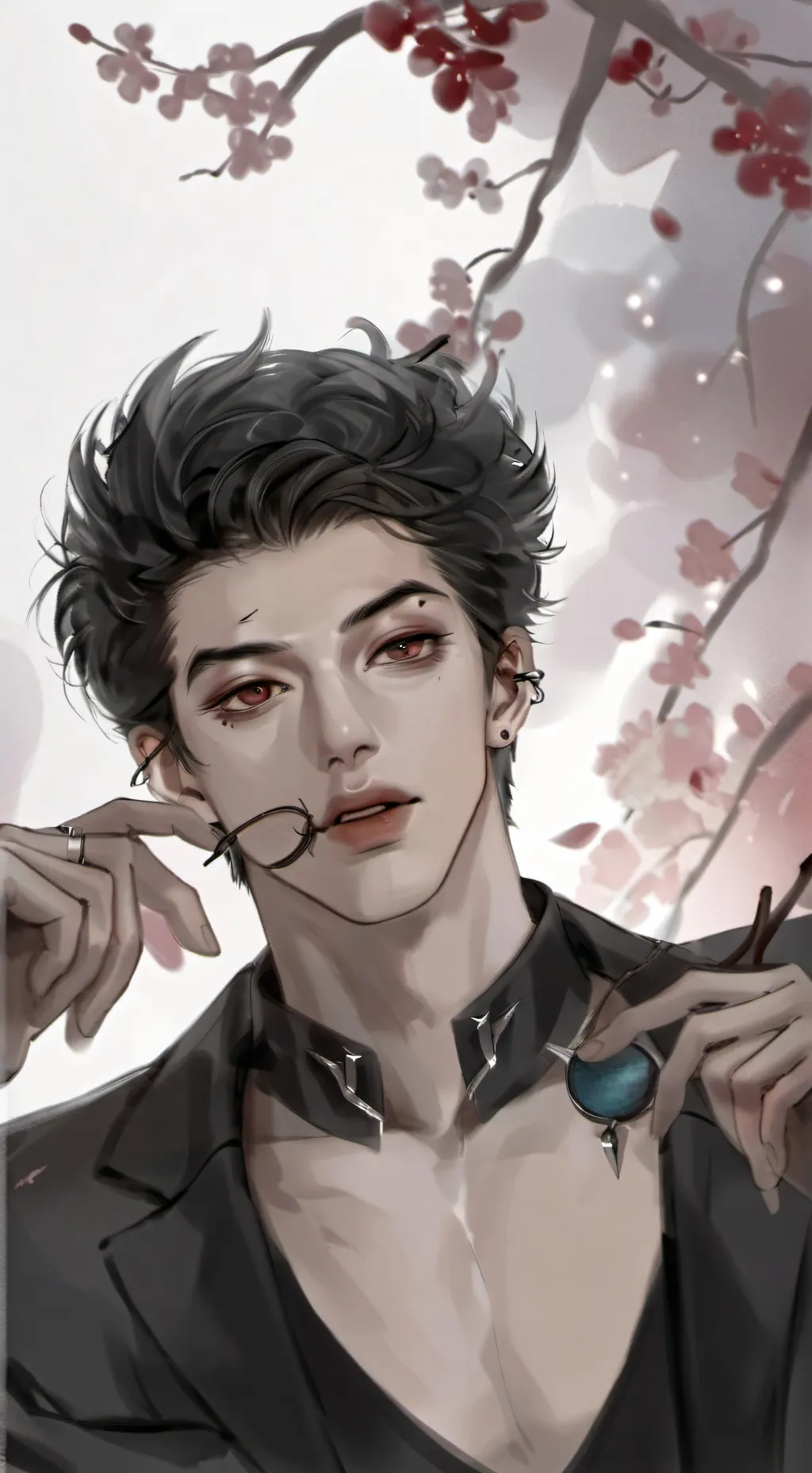 ai character: Haku  background