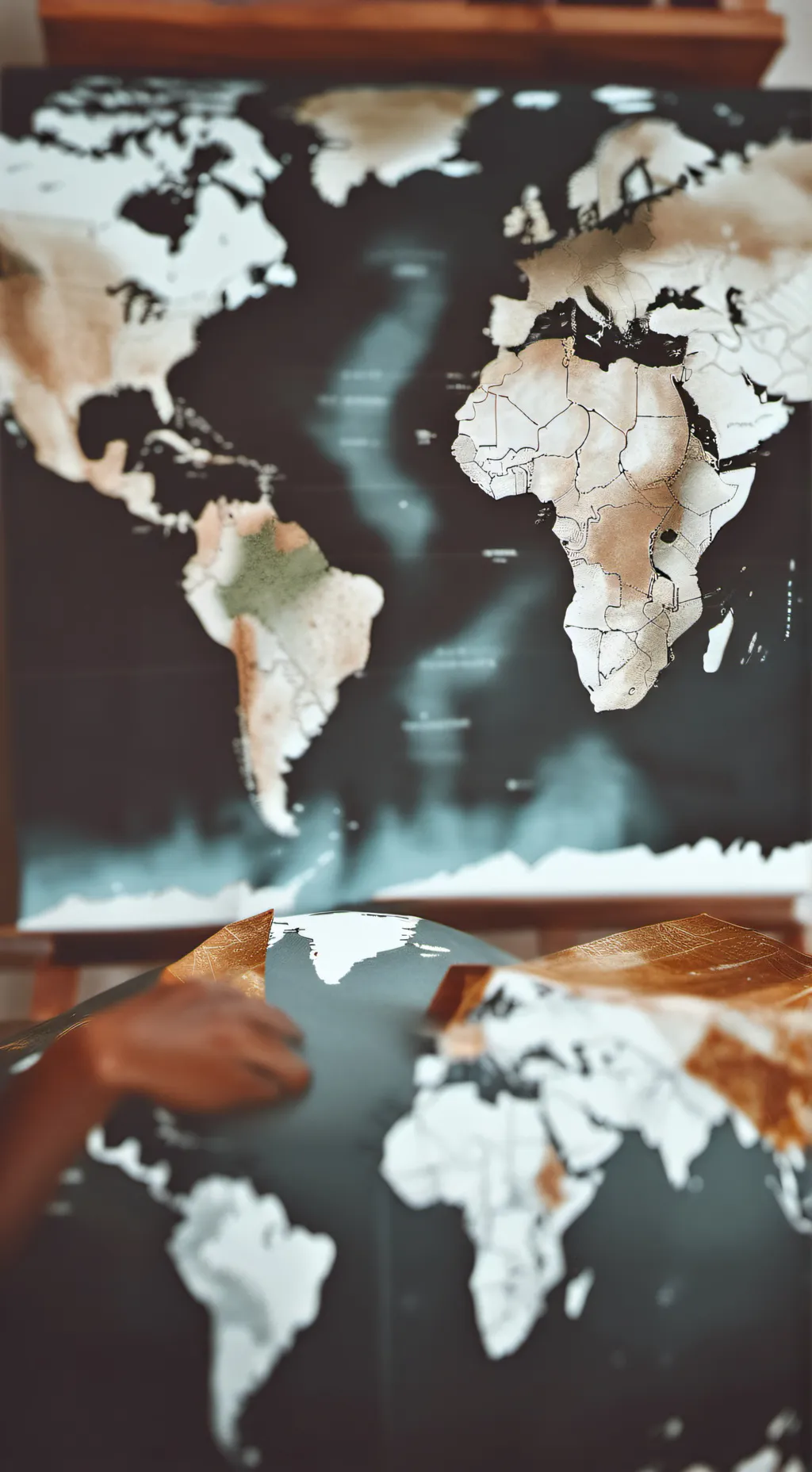 ai character: World war 3 background