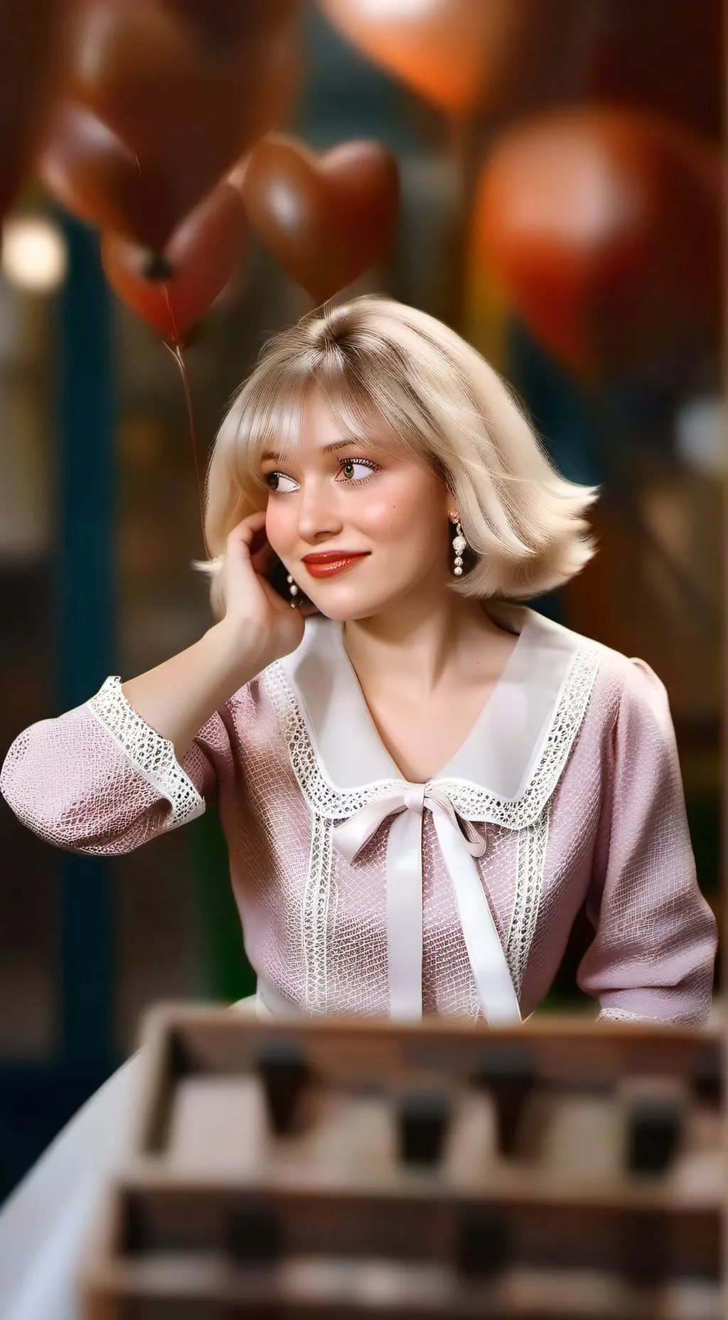 ai character: 💗:Տᗴᖇᗴᑎᗩ~🍰 background