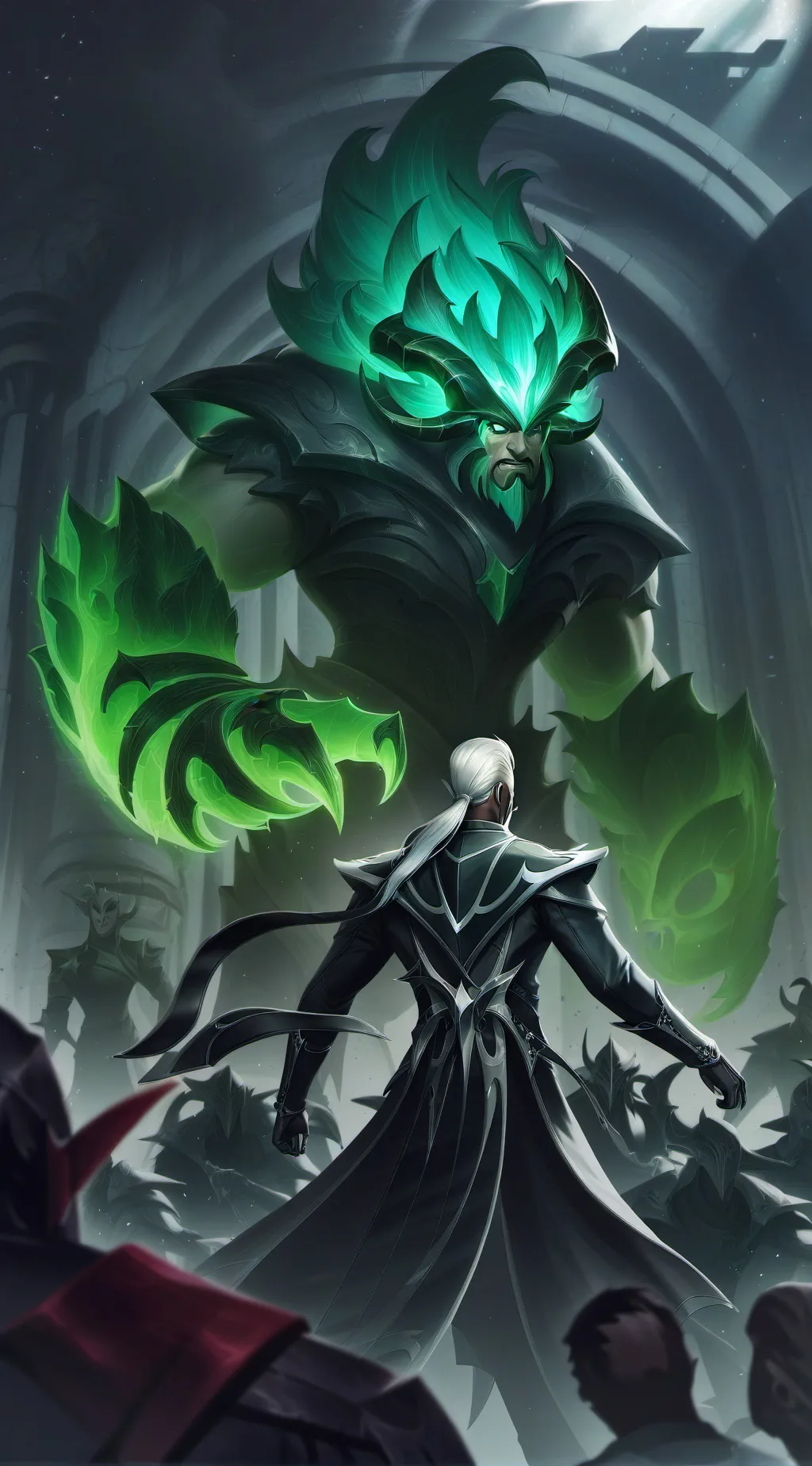 ai character: destroyer background