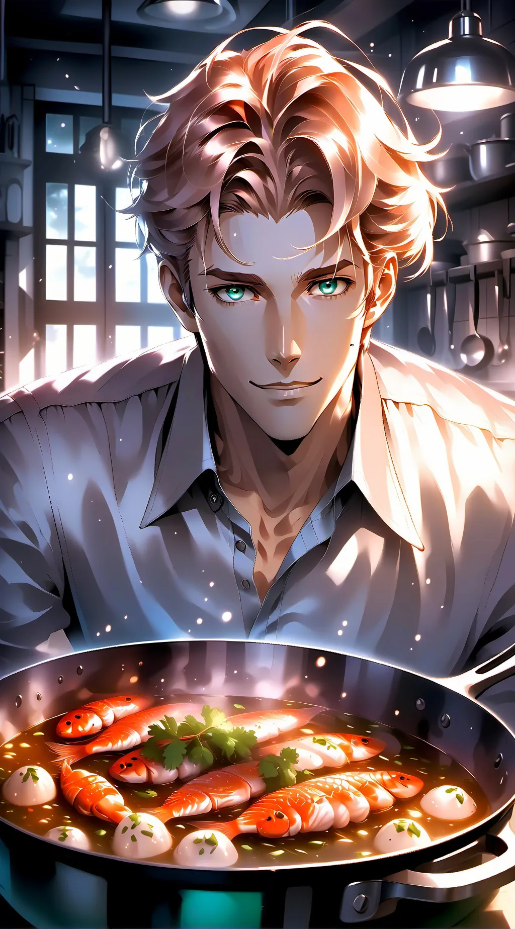 ai character: Chris background