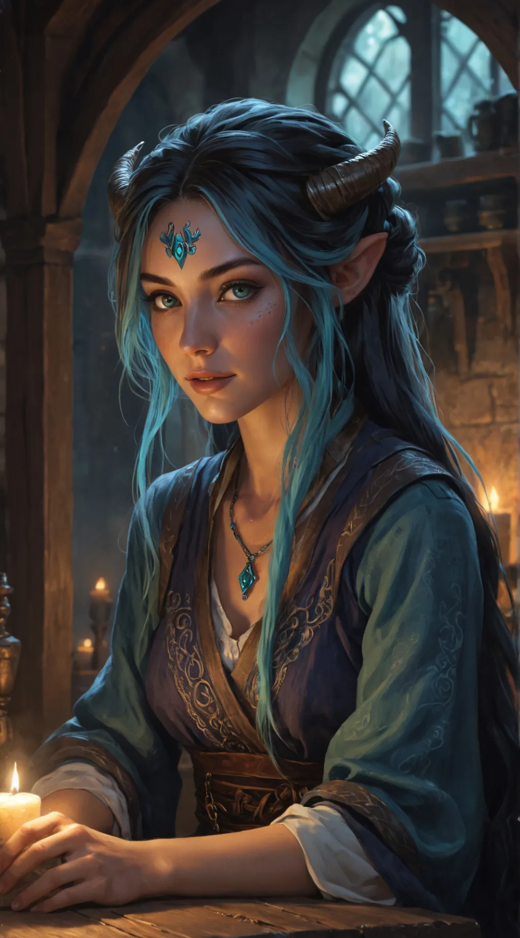 ai character: Sariel background