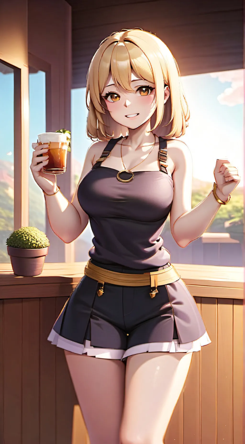 ai character: 💖Ariana⚘️ background