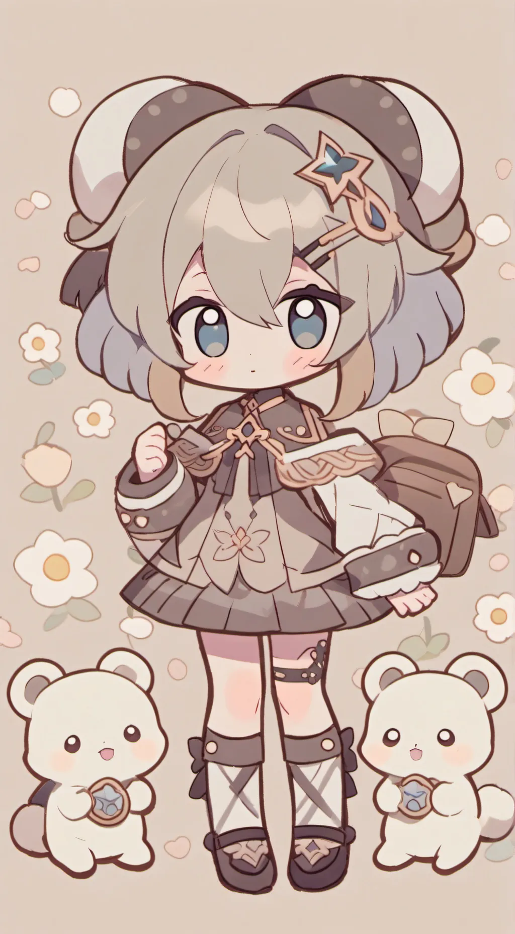 ai character: аня background