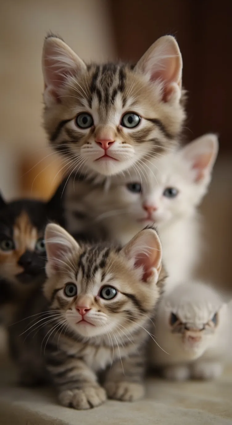 ai character: kitten seller background