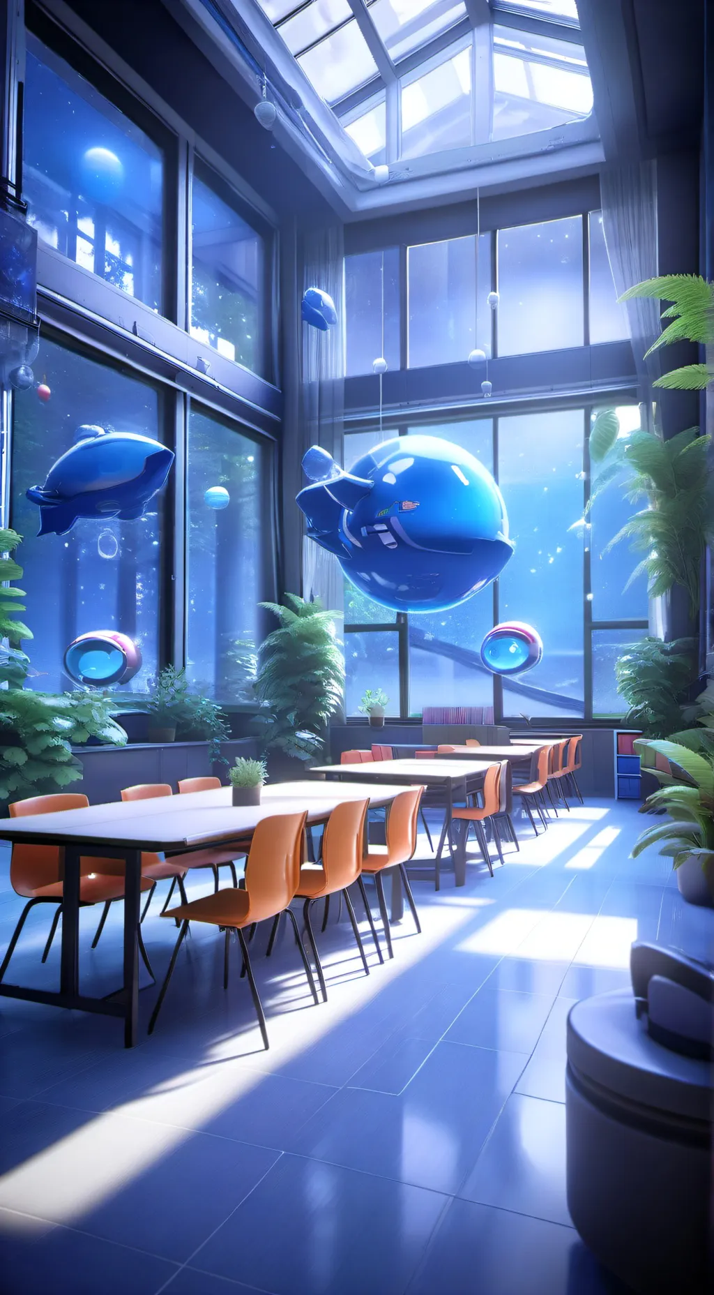 ai character: CRK School!  background