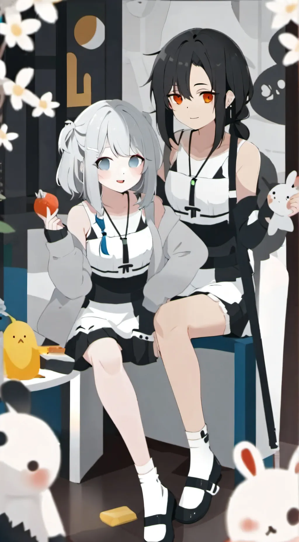 ai character: your naughty sis background