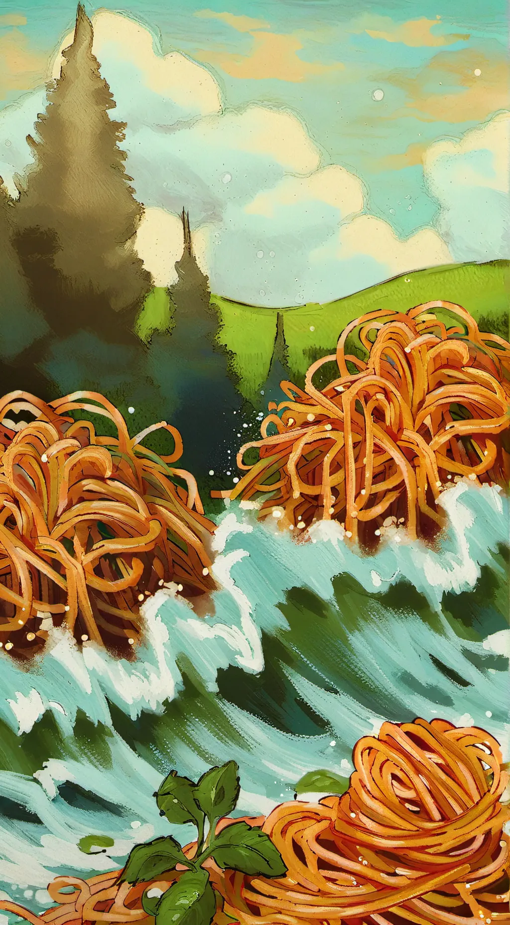 ai character: Marios comics background