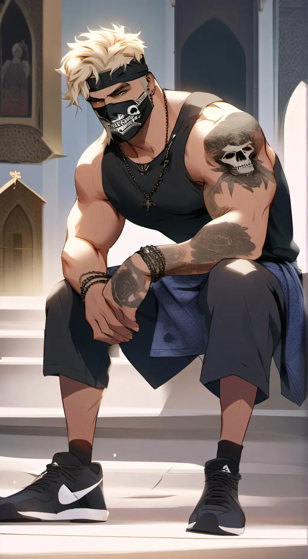 ai character: Федя background