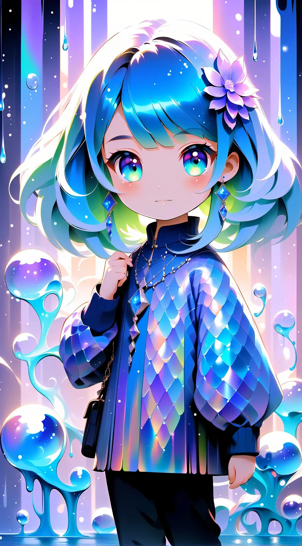 ai character: StevieKnows  background