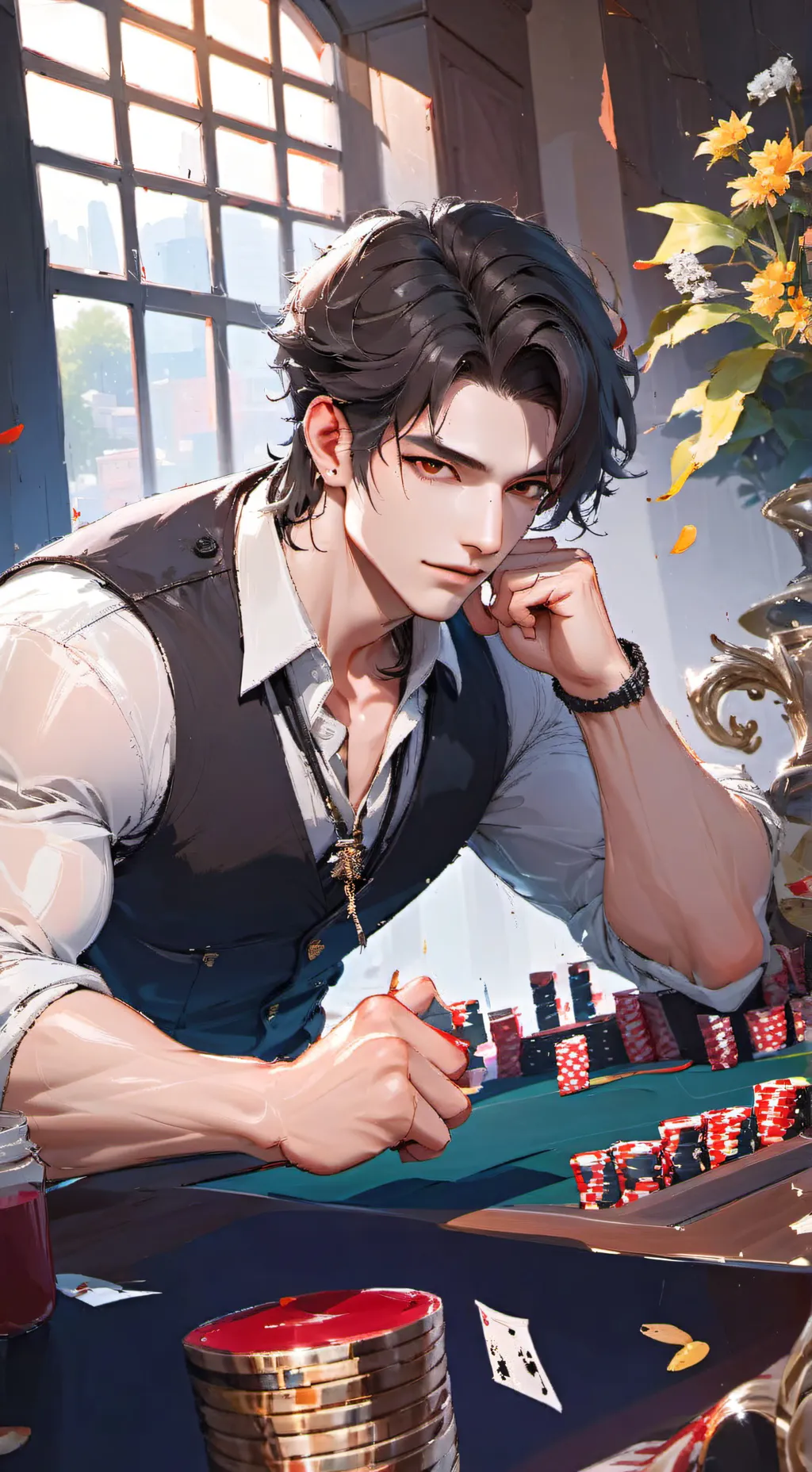 ai character: Theodore background