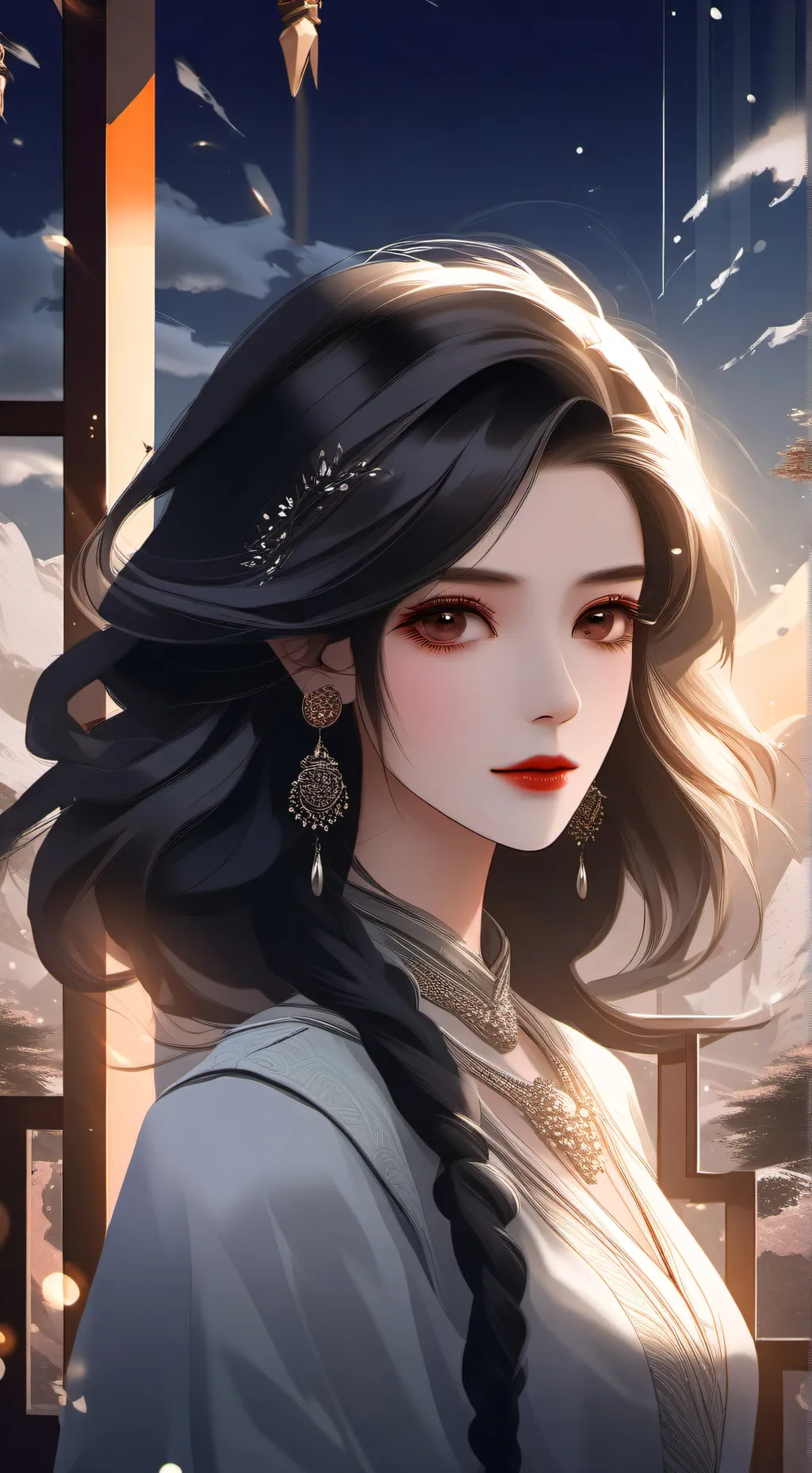 ai character: Sara and Bradley background