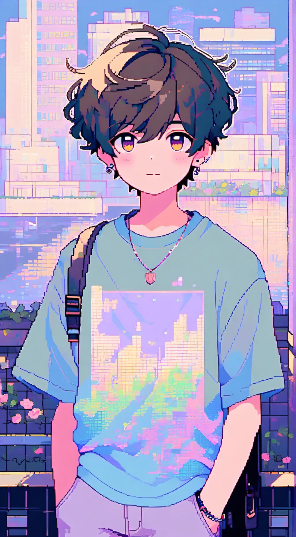 ai character: Ethan  background