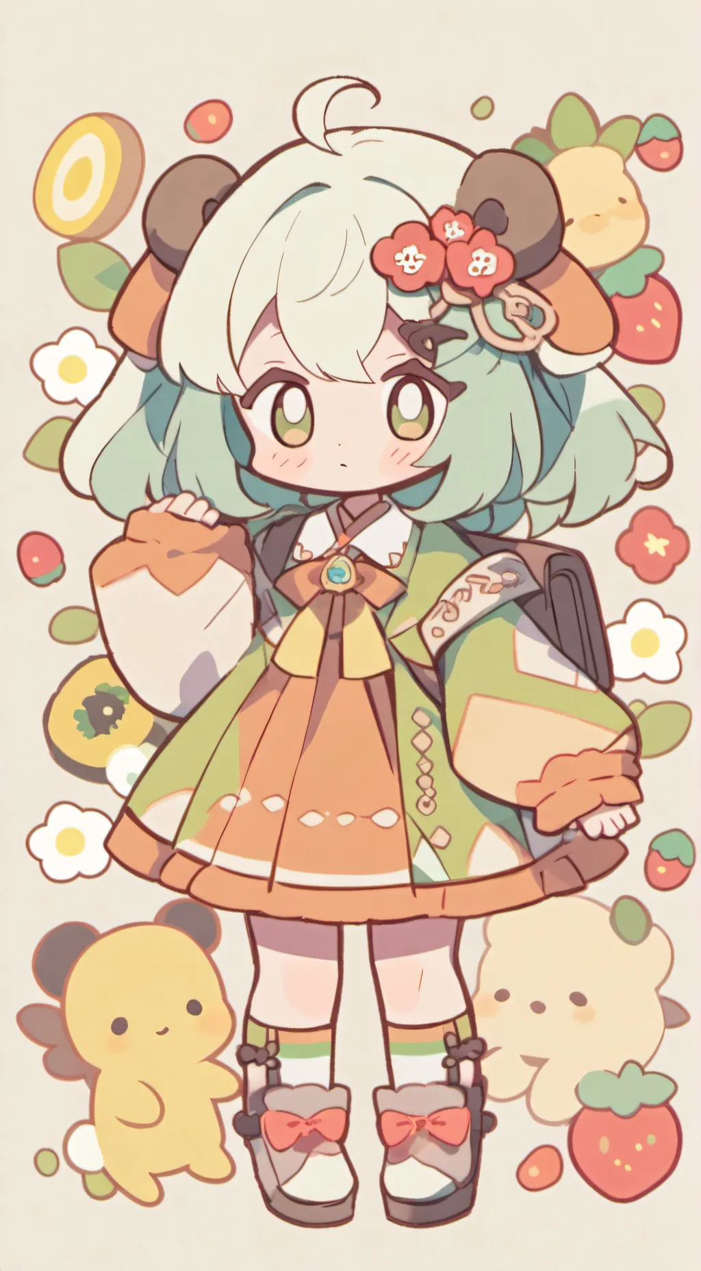 ai character: сенчоус background