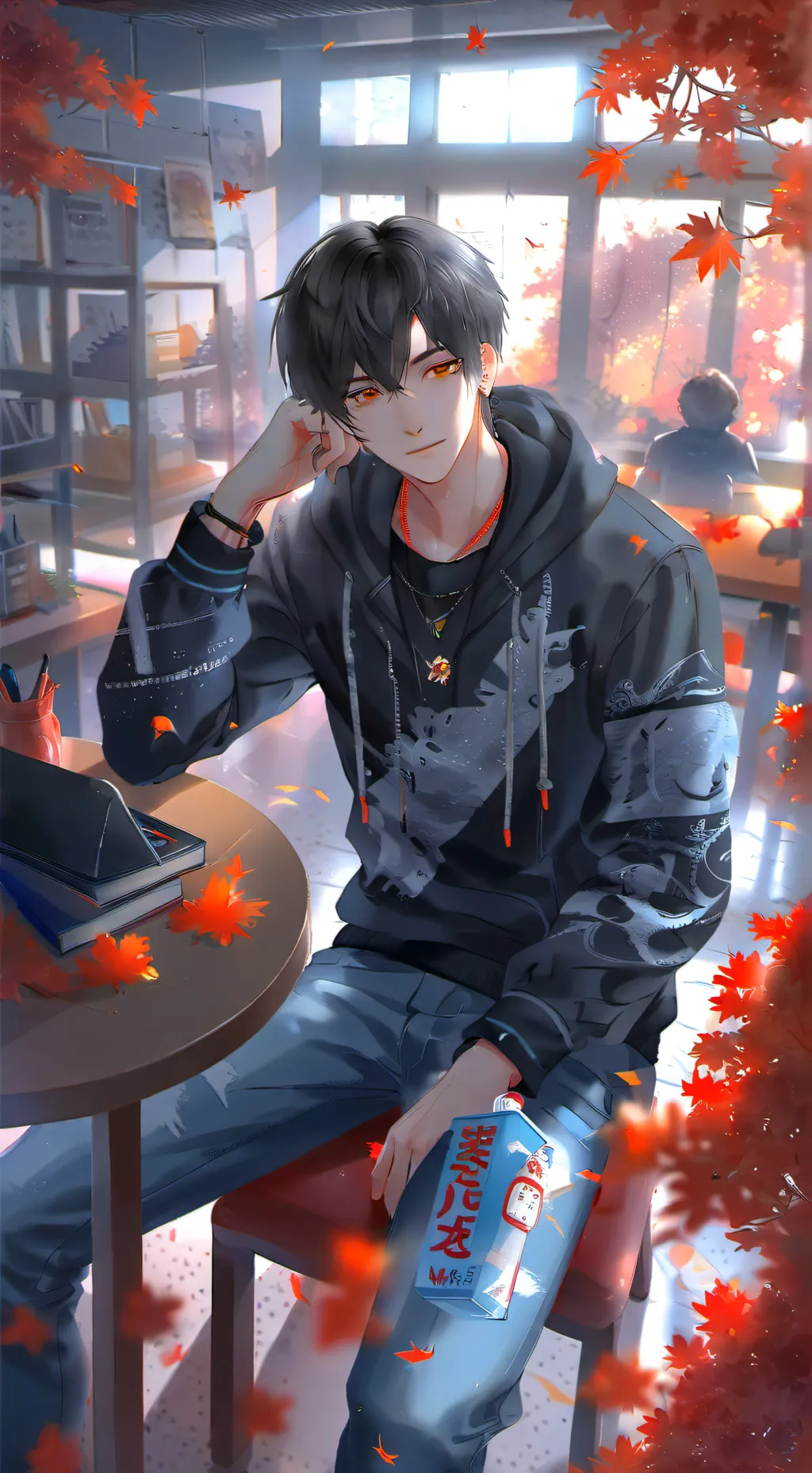 ai character: ●◉✿ᴄʜʀɪsᴛɪᴀɴ✿◉● background