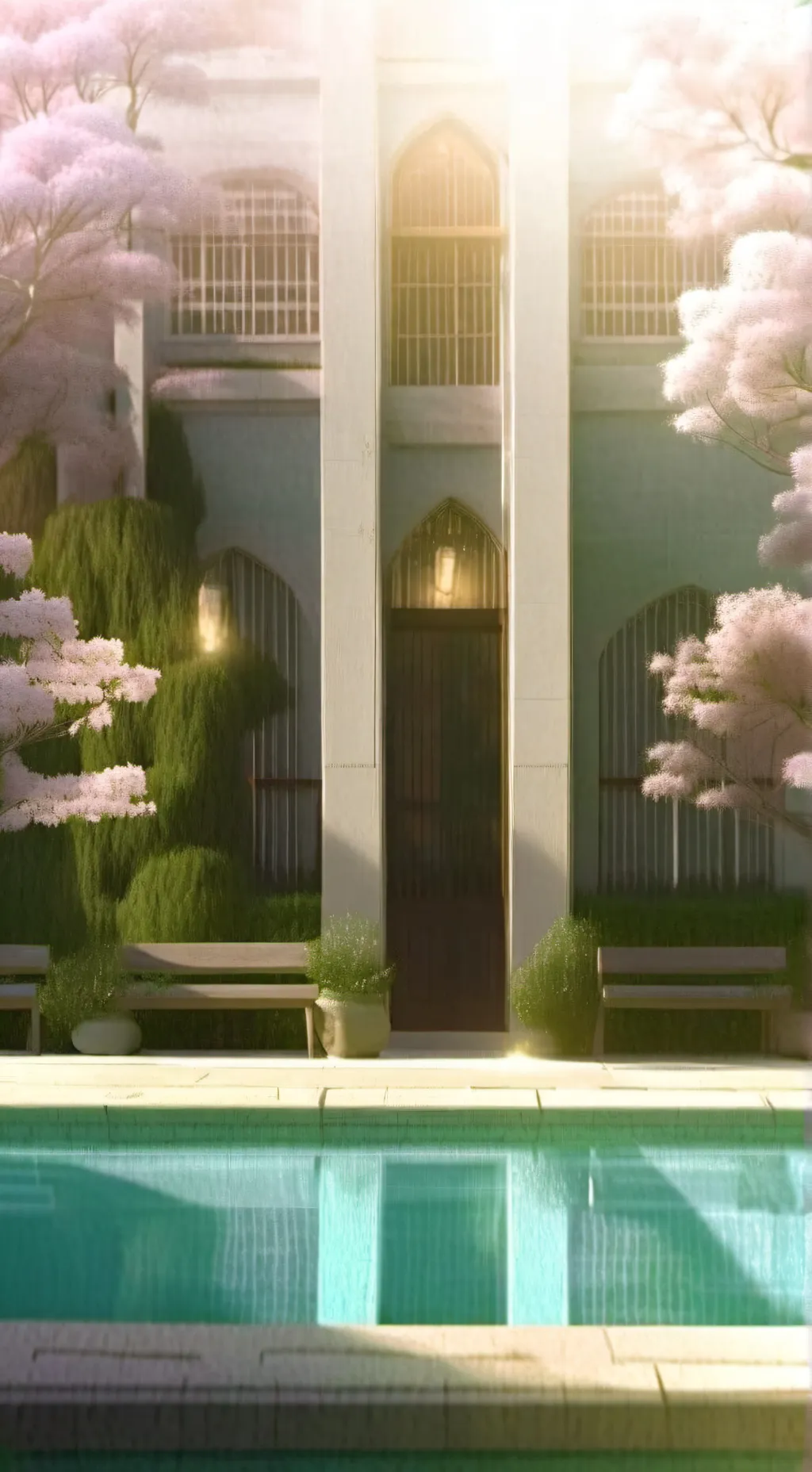 ai character: Papermasque~💗💗 background